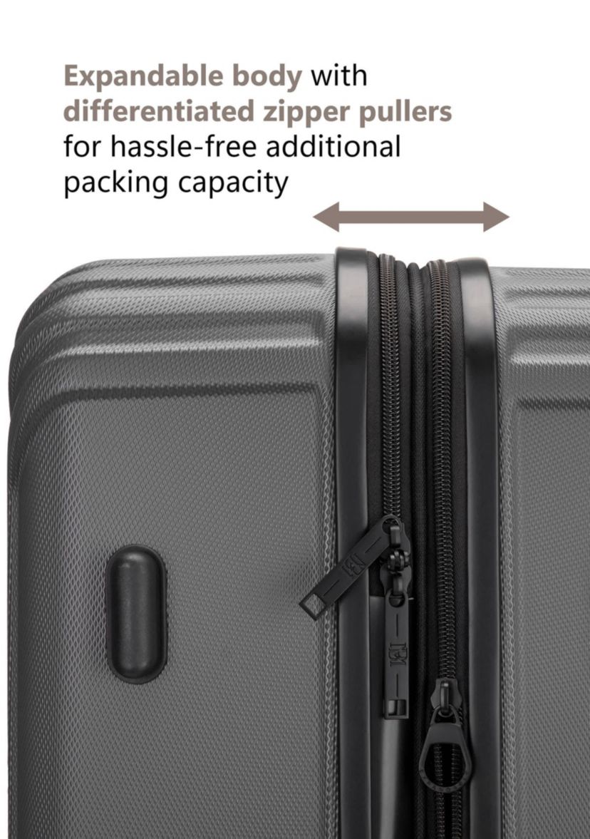 Evalyn 3 Piece Expandable Spinner Luggage Set
