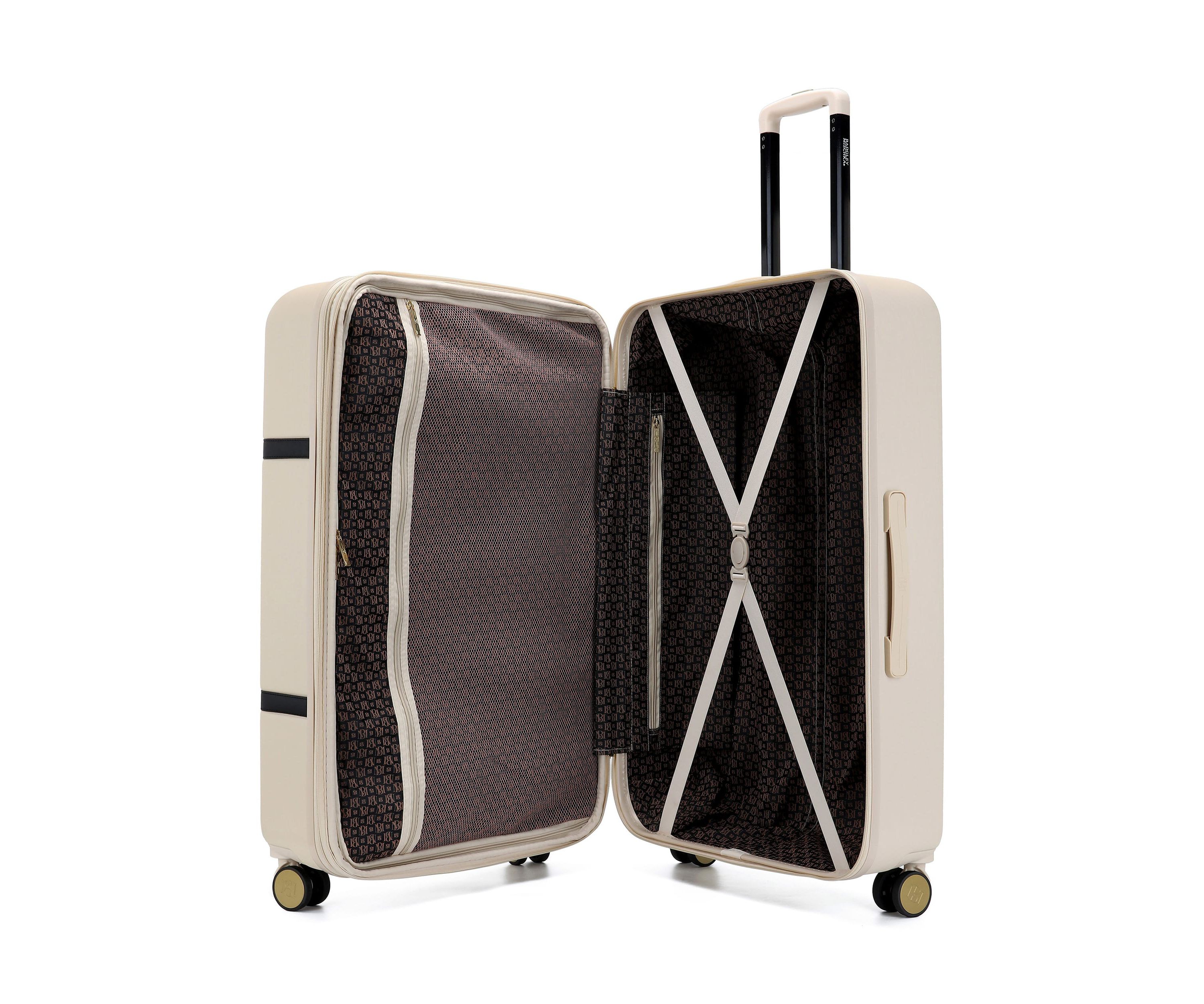 Grace 3 Piece Expandable Retro Luggage Set