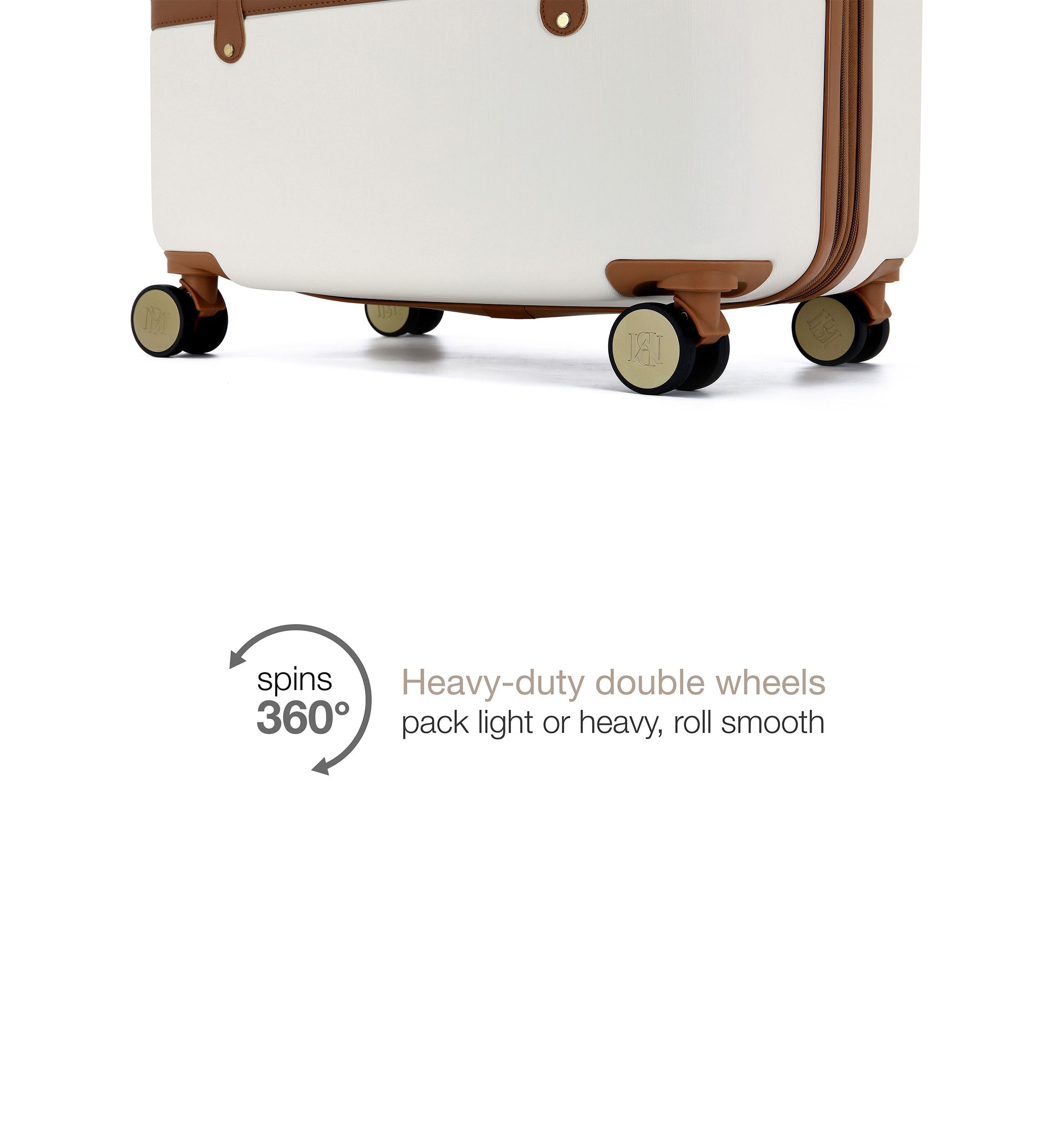 Grace 3 Piece Expandable Retro Luggage Set