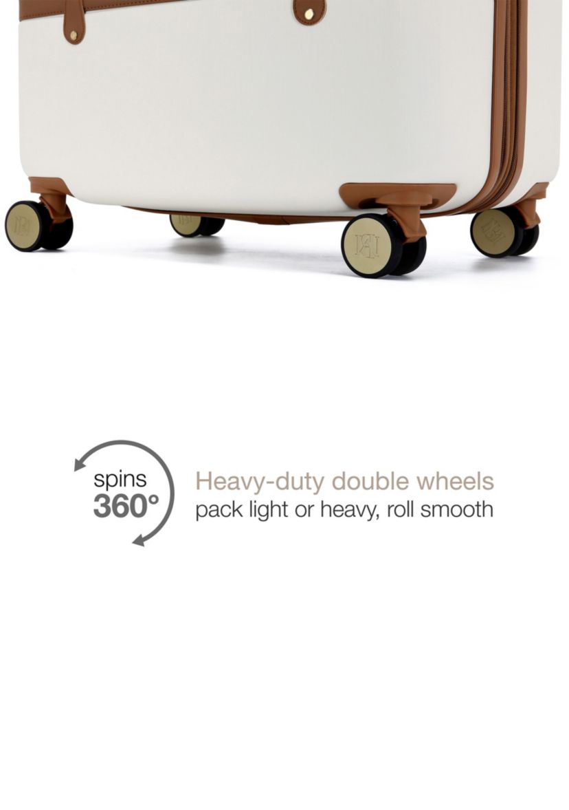 Grace 3 Piece Expandable Retro Luggage Set