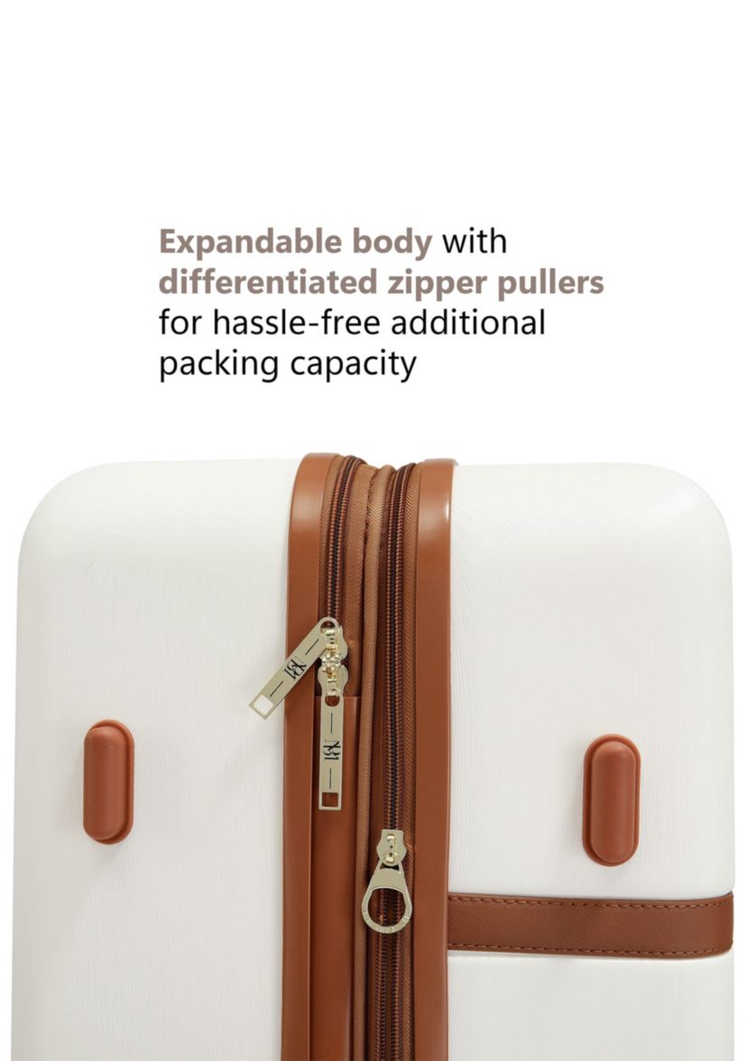 Grace 3 Piece Expandable Retro Luggage Set