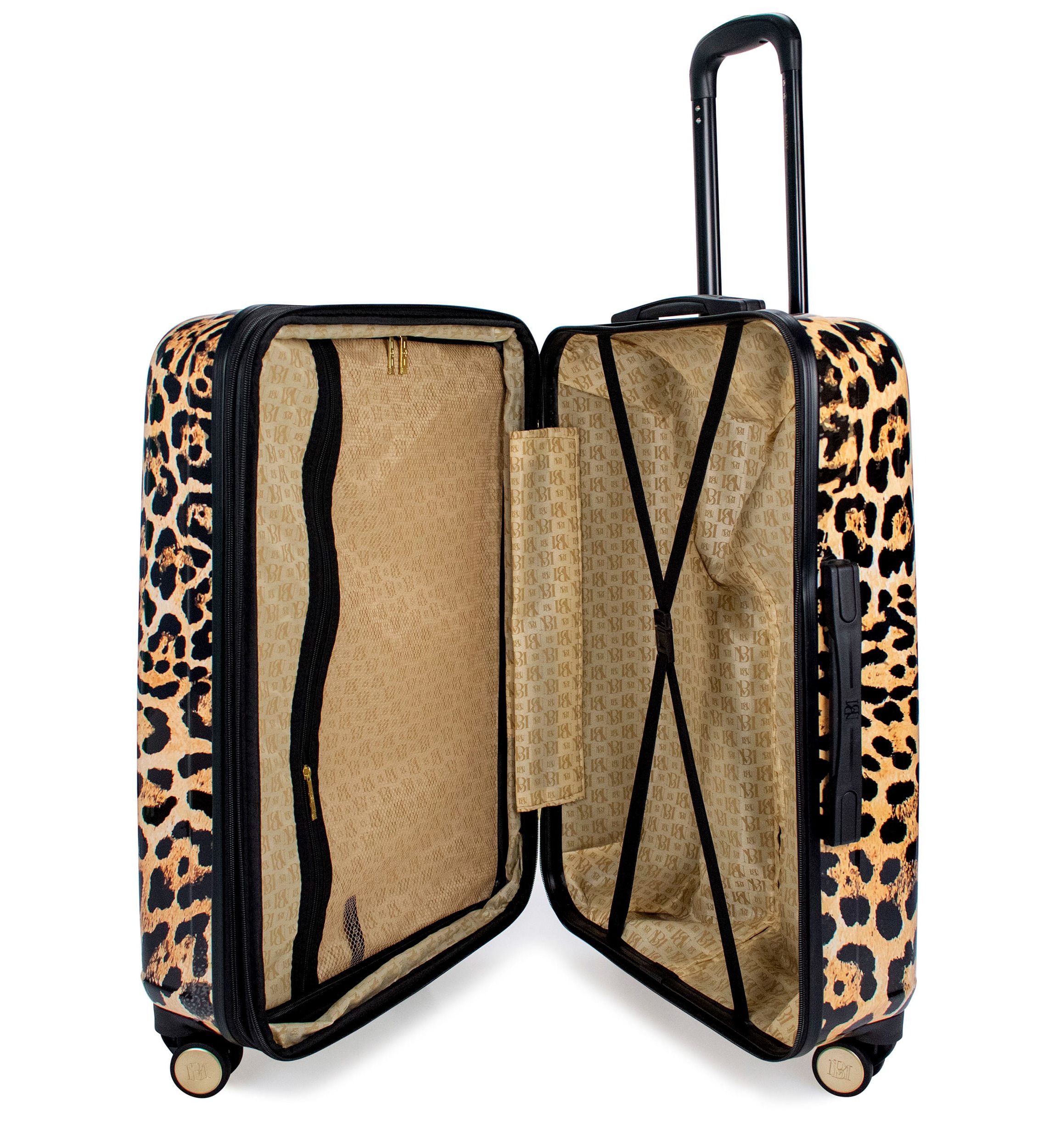 Leopard 3 Piece Expandable Luggage Set