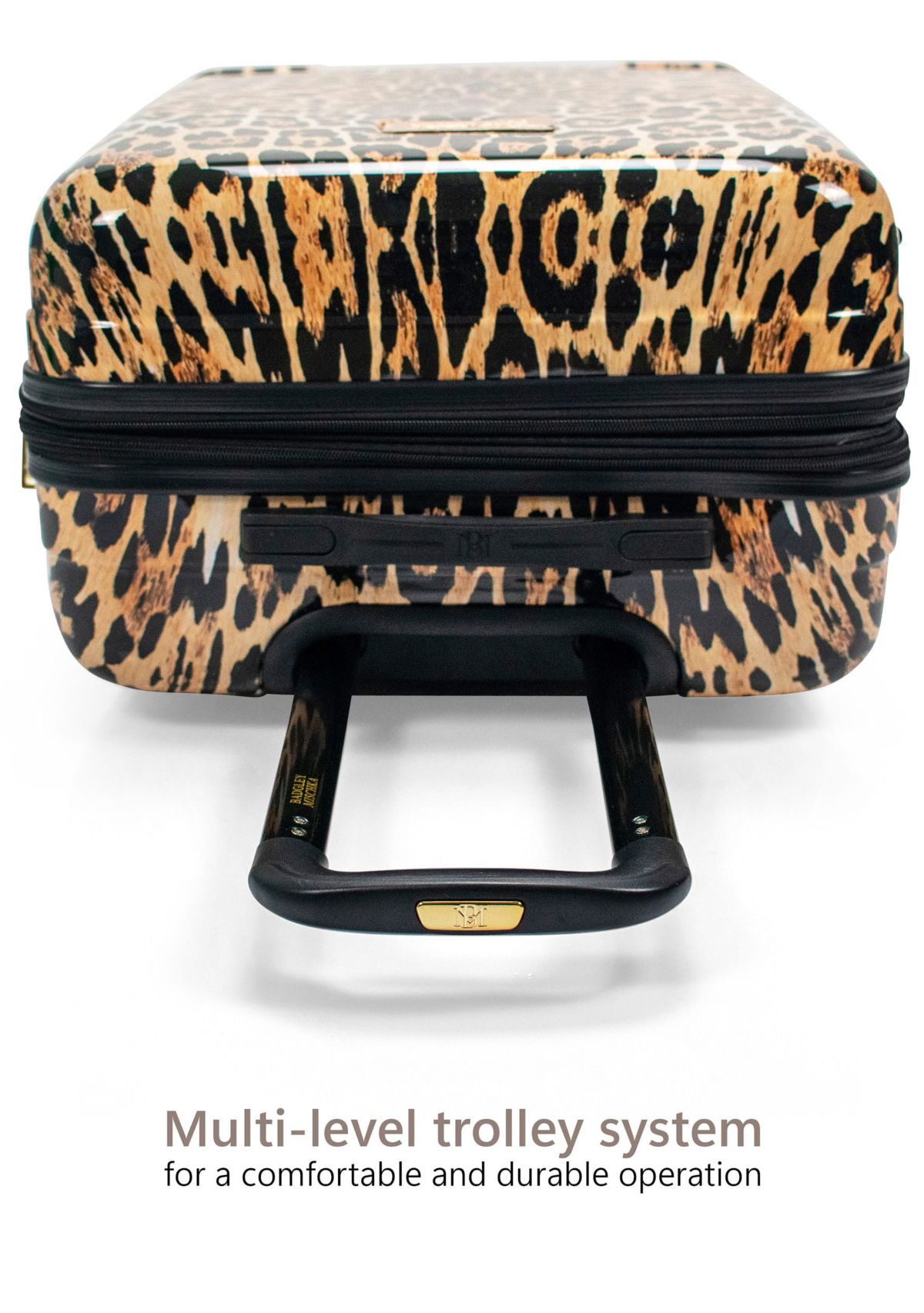 Leopard 3 Piece Expandable Luggage Set