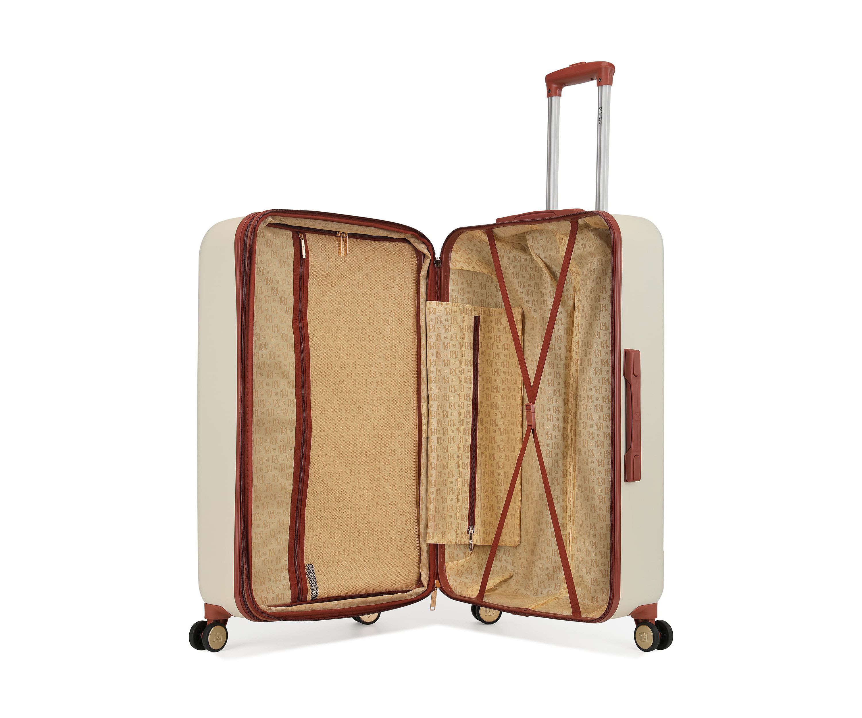 Mia 3 Piece Expandable Retro Luggage Set