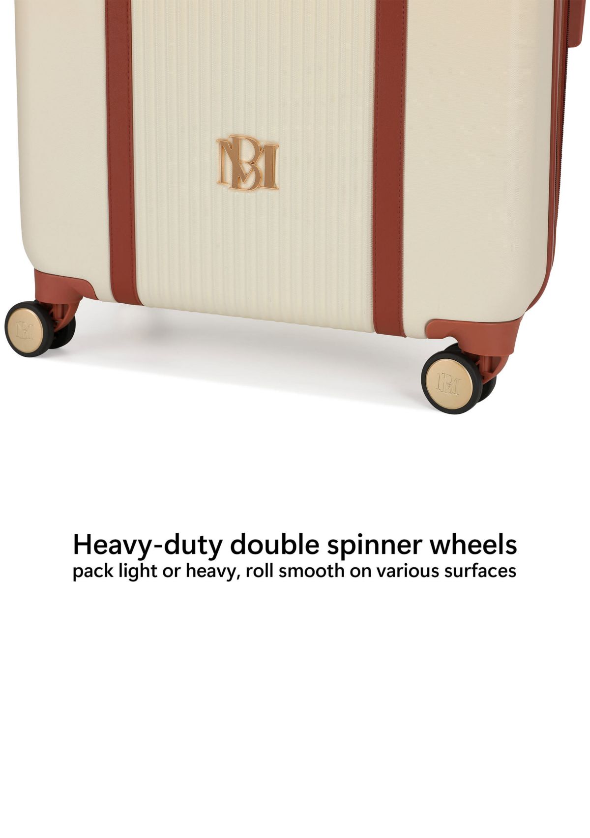 Mia 3 Piece Expandable Retro Luggage Set