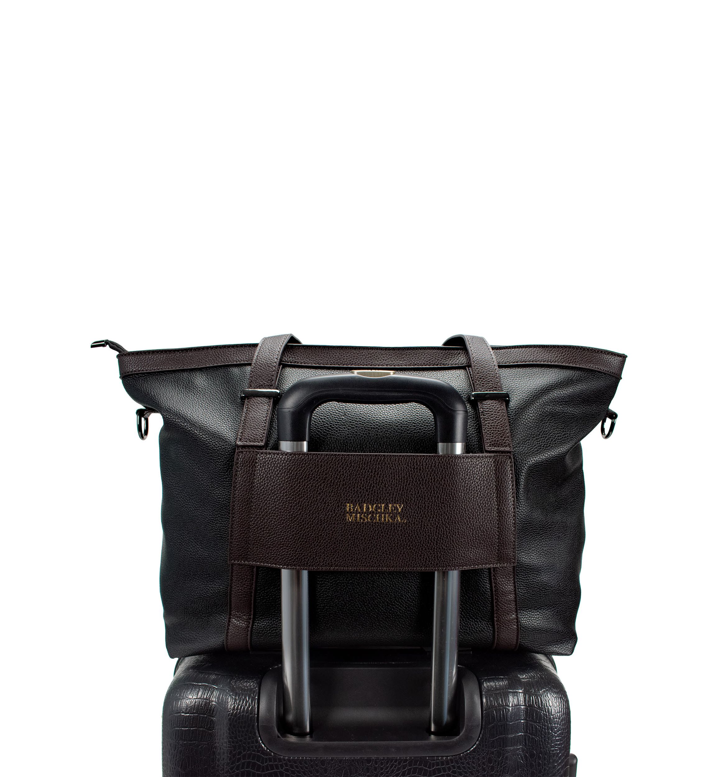 Anna XL Vegan Leather Weekender Duffel Bag