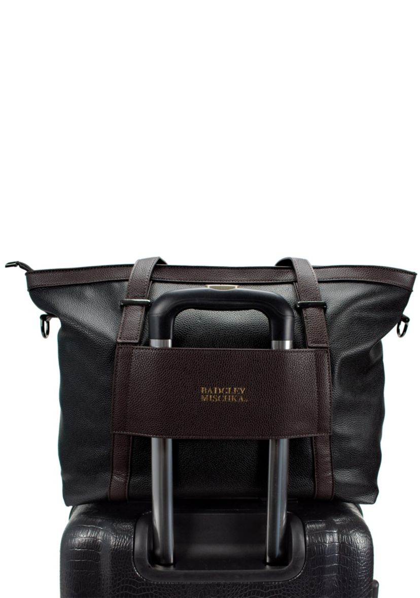 Anna XL Vegan Leather Weekender Duffel Bag