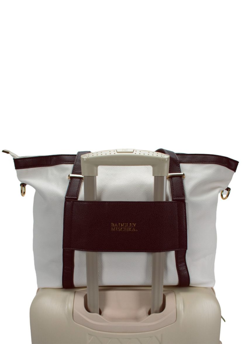 Anna XL Vegan Leather Weekender Duffel Bag