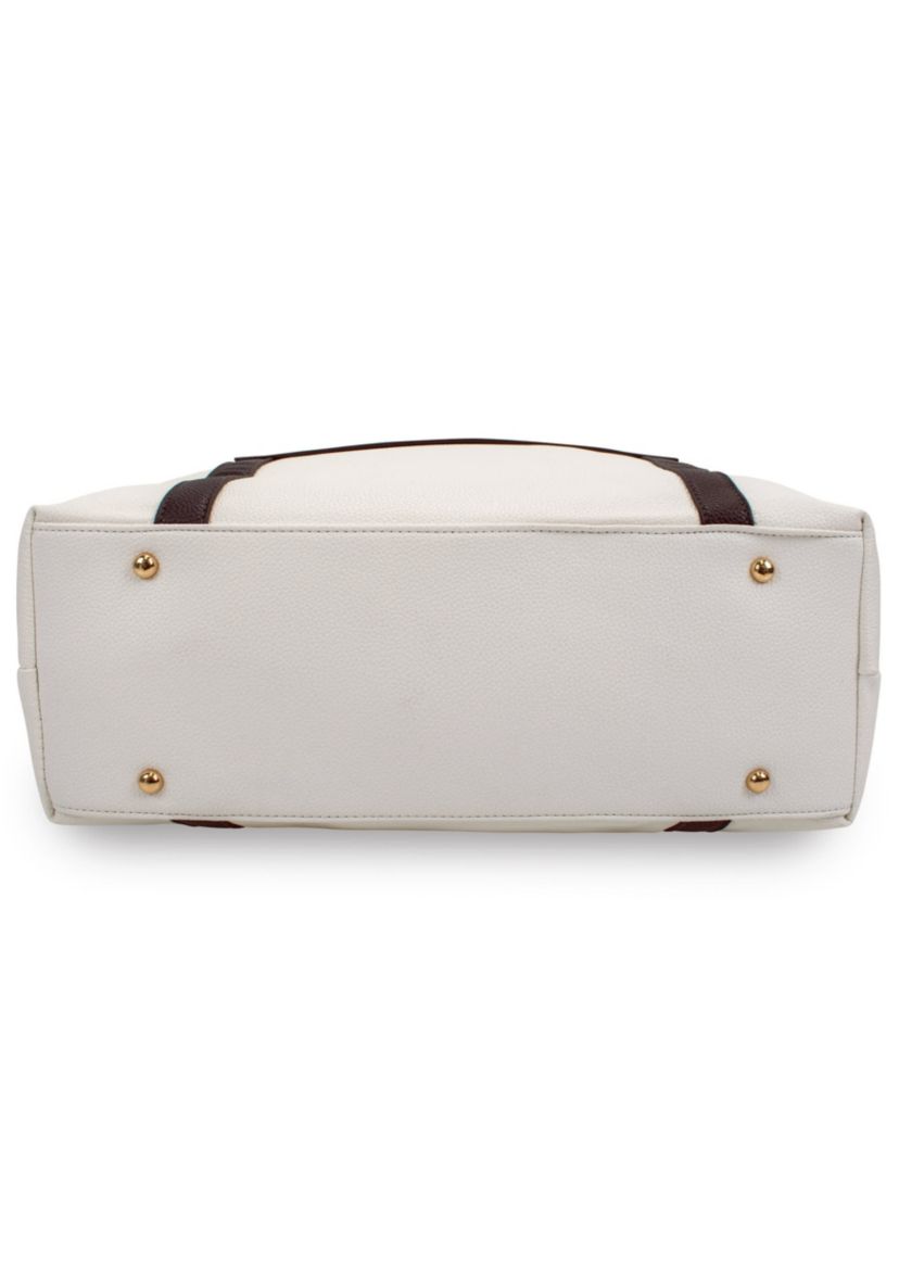 Anna XL Vegan Leather Weekender Duffel Bag