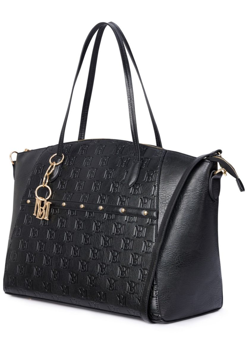 Caroline Vegan Leather Weekender Tote Bag