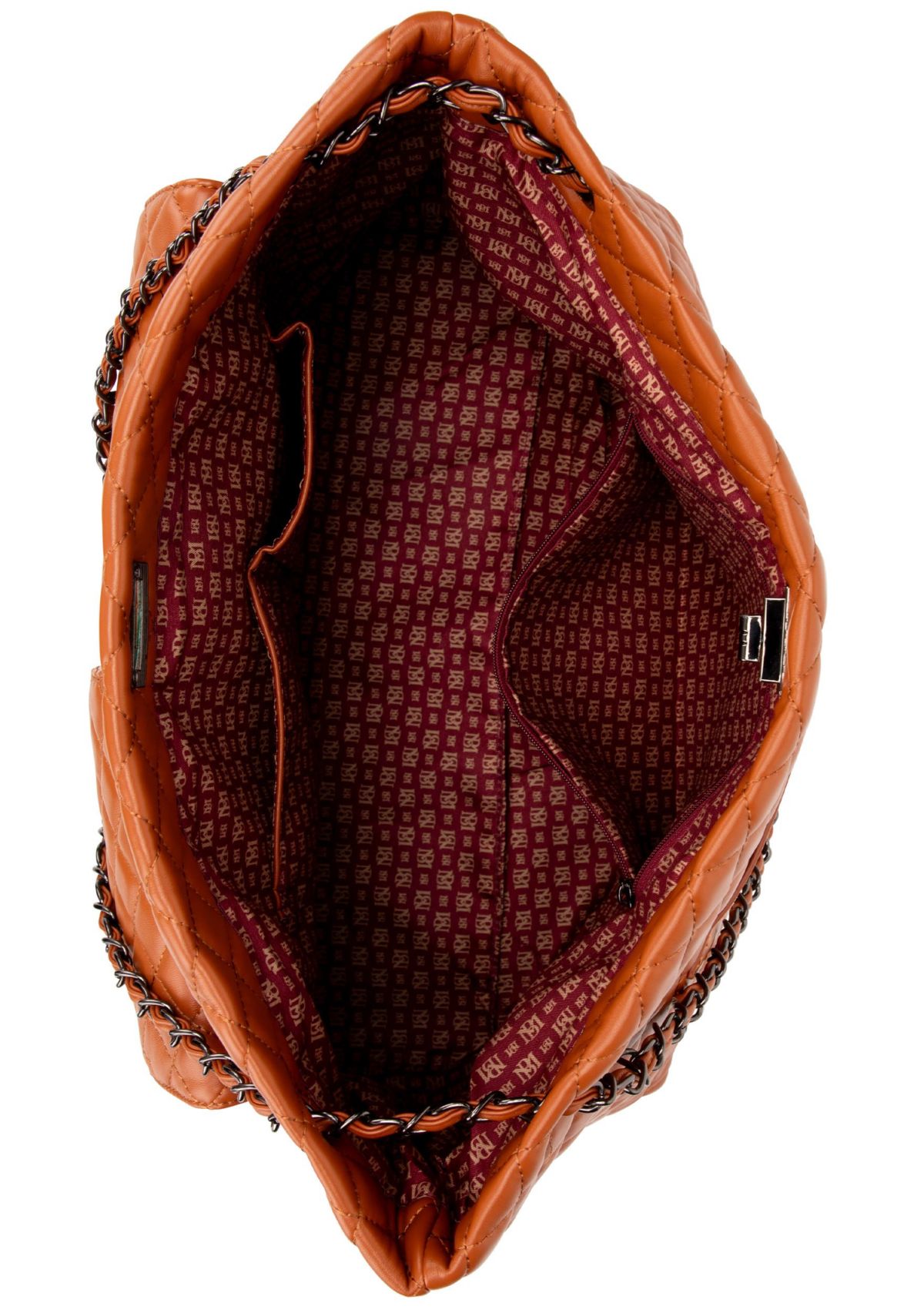 Diana Quilted Vegan Leather Weekender Tote Bag