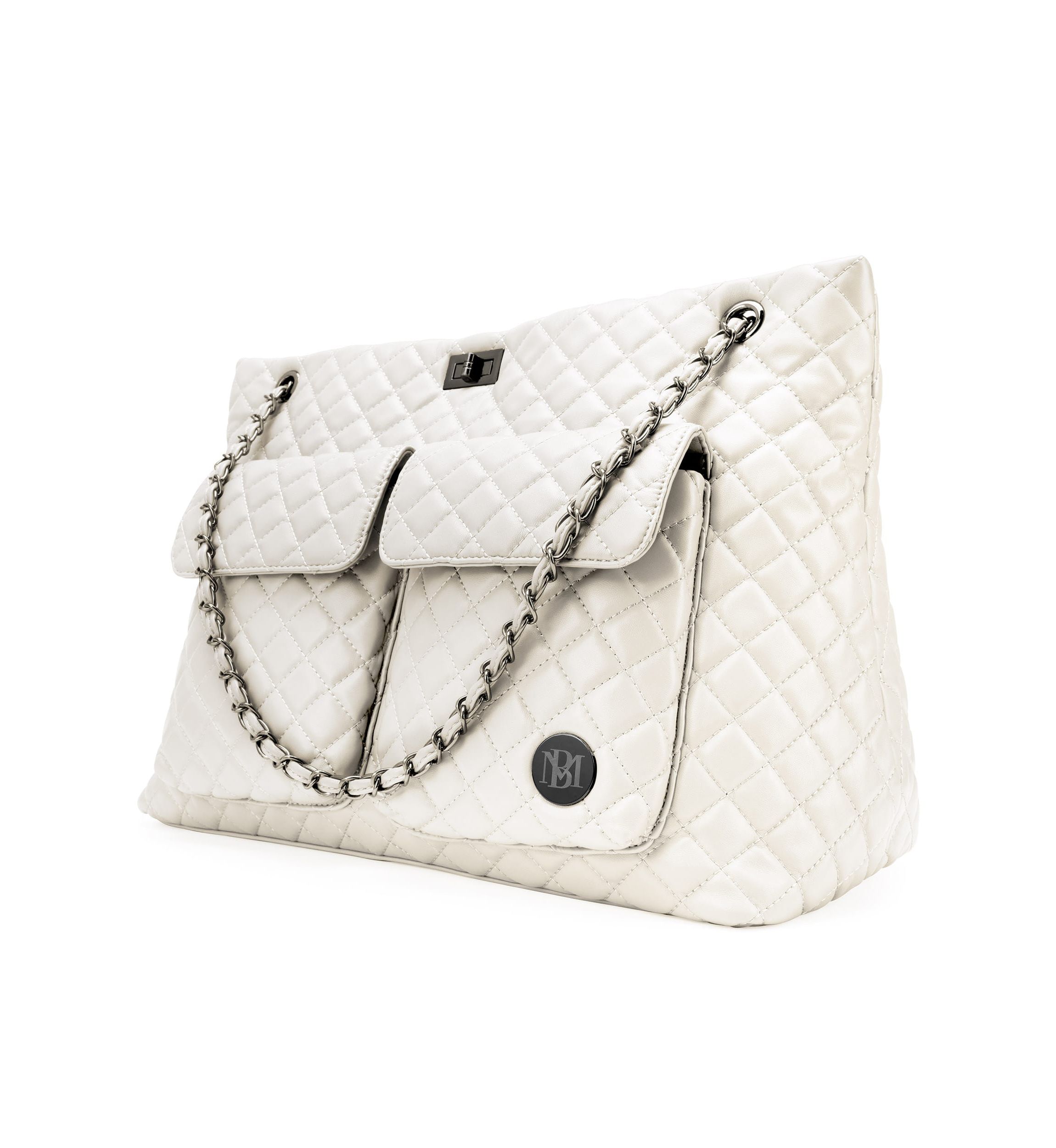 Diana XL Vegan Leather Weekender Tote Bag