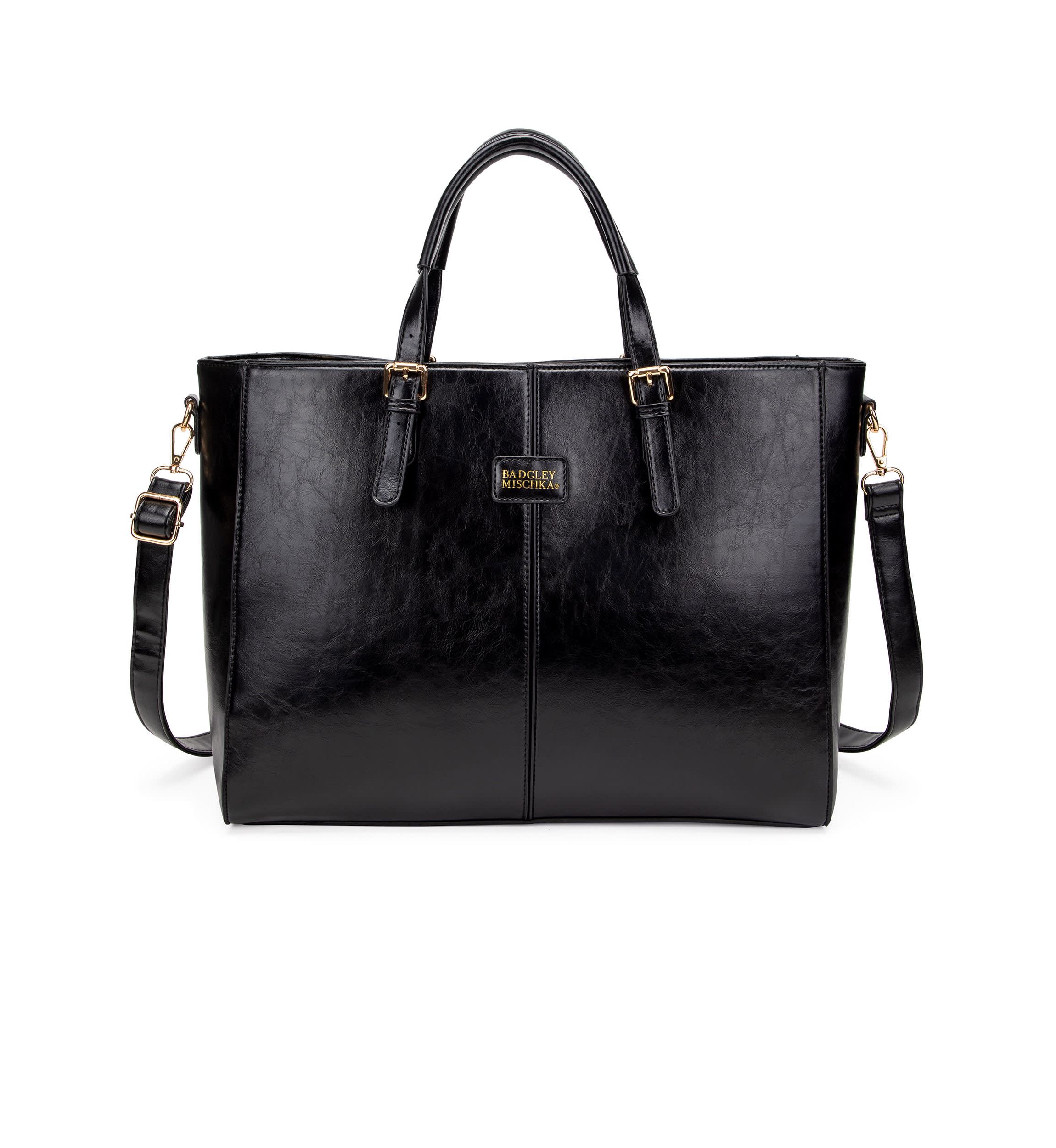 Julia Rustic Vegan Leather Weekender Tote Bag