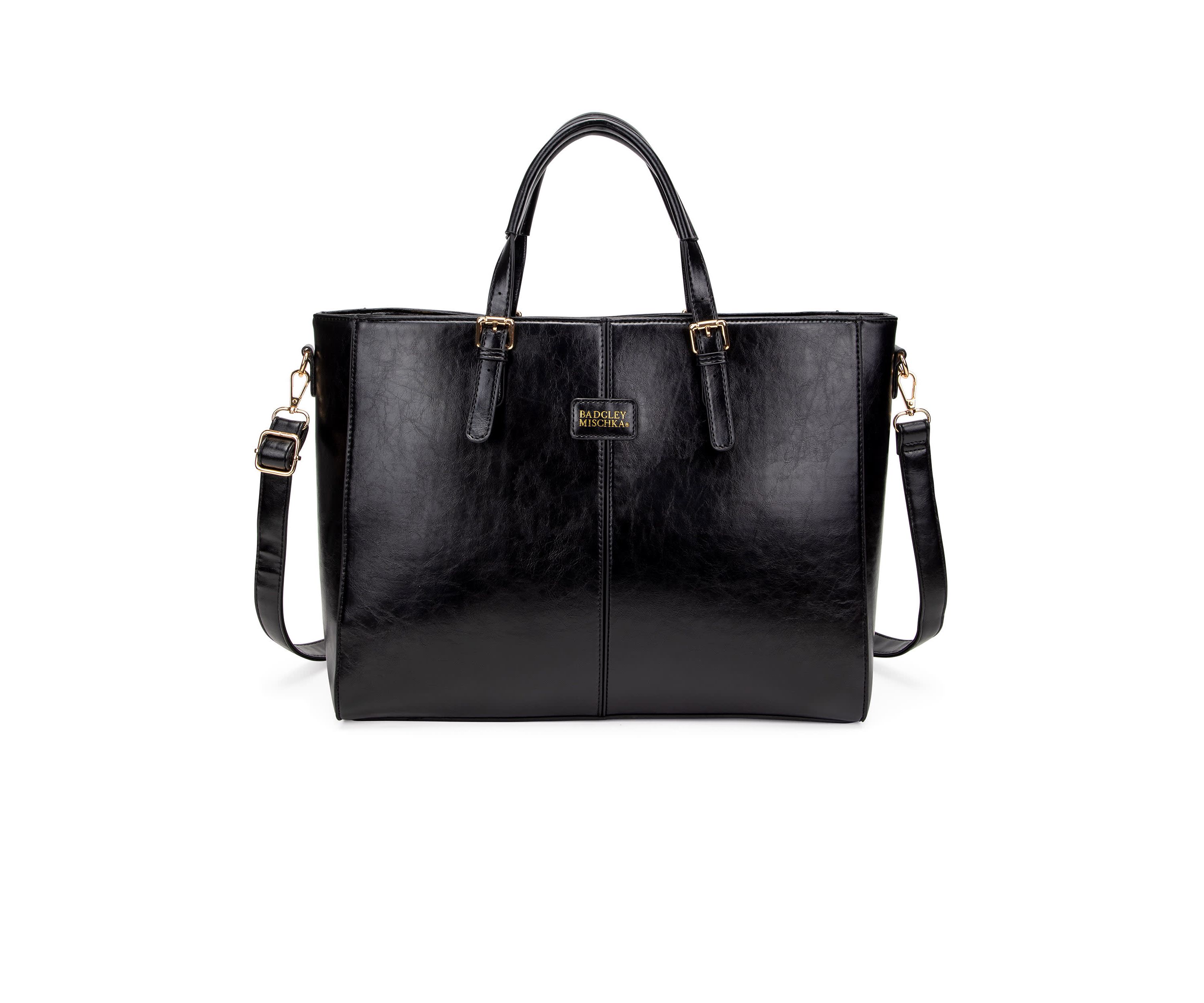 Julia Rustic Vegan Leather Weekender Tote Bag