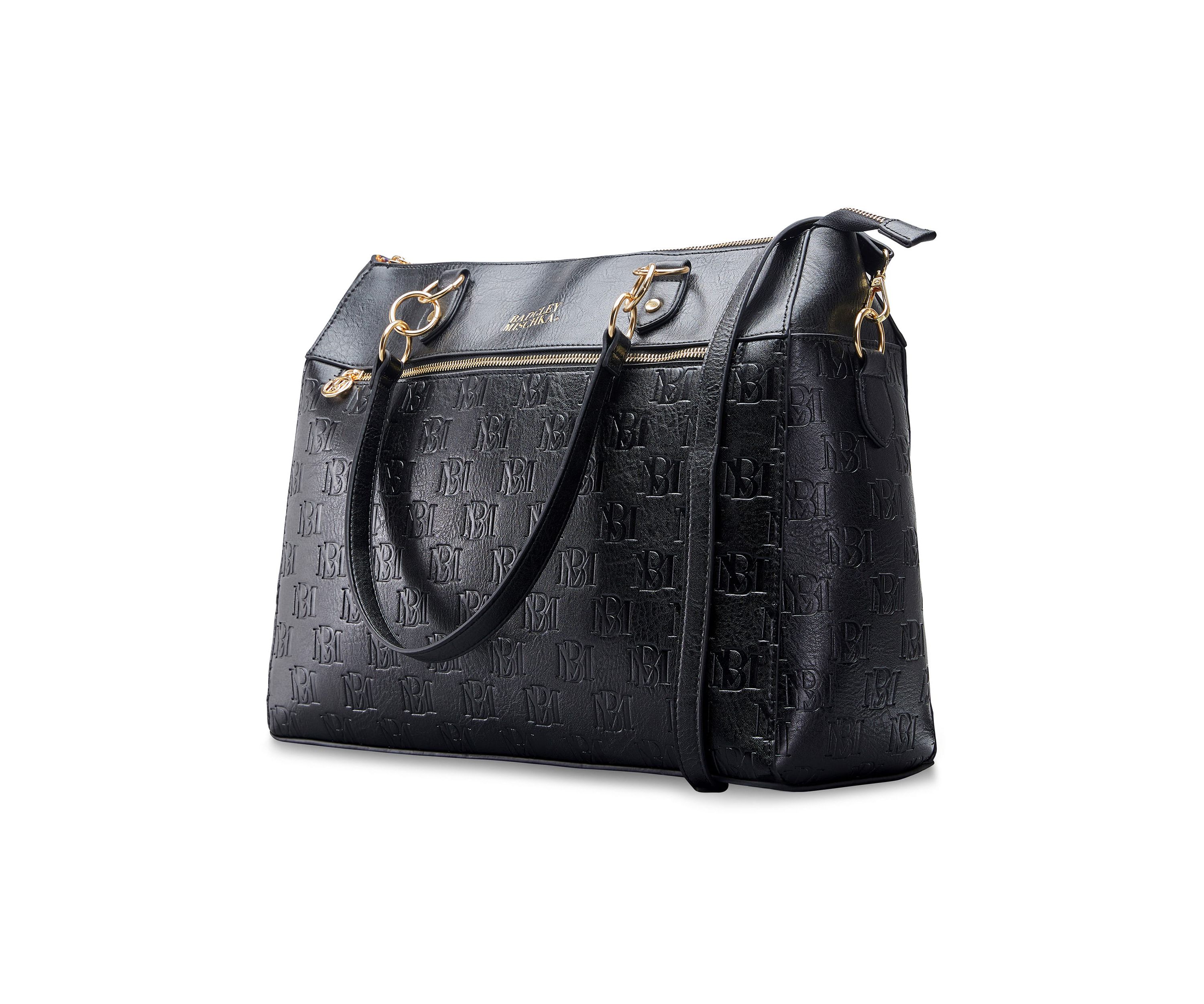 Madalyn Vegan Leather Weekender Tote Bag