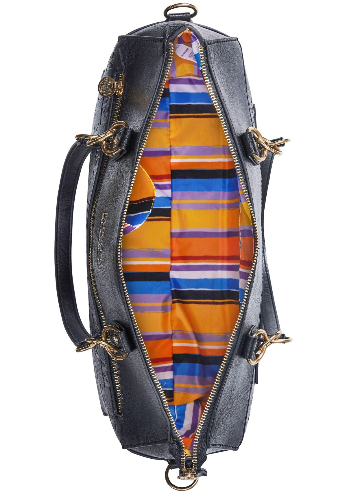 Madalyn Vegan Leather Weekender Tote Bag