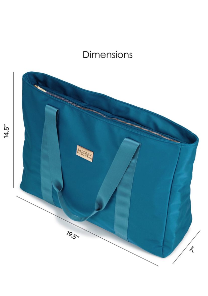 Nylon Travel Weekender Tote Bag