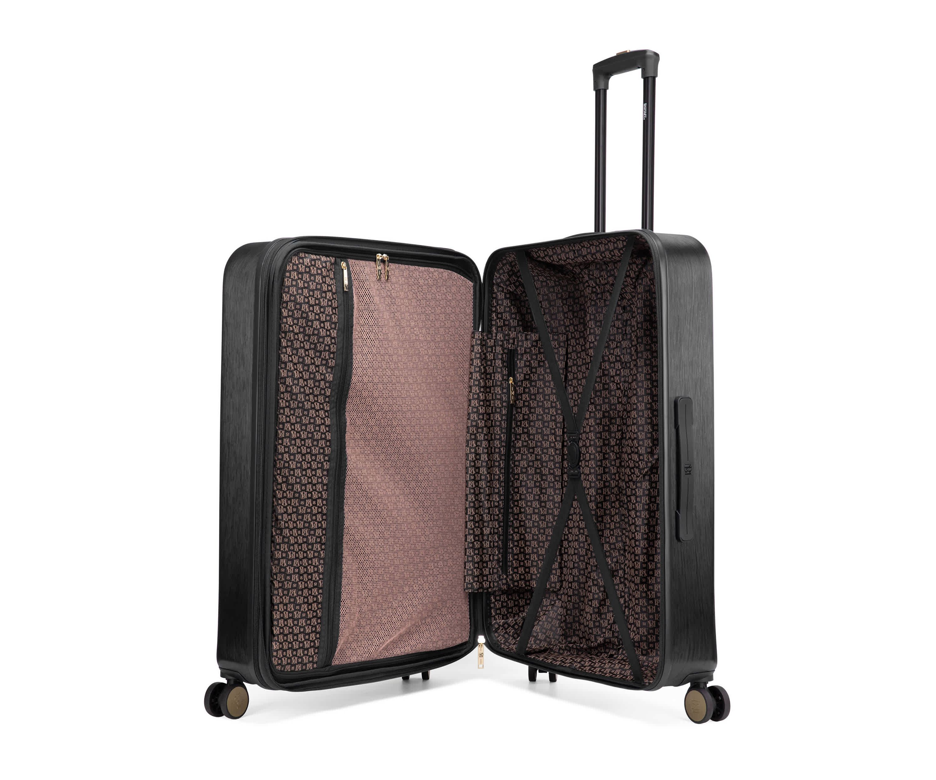Diamond 3 Piece Expandable Spinner Luggage Set