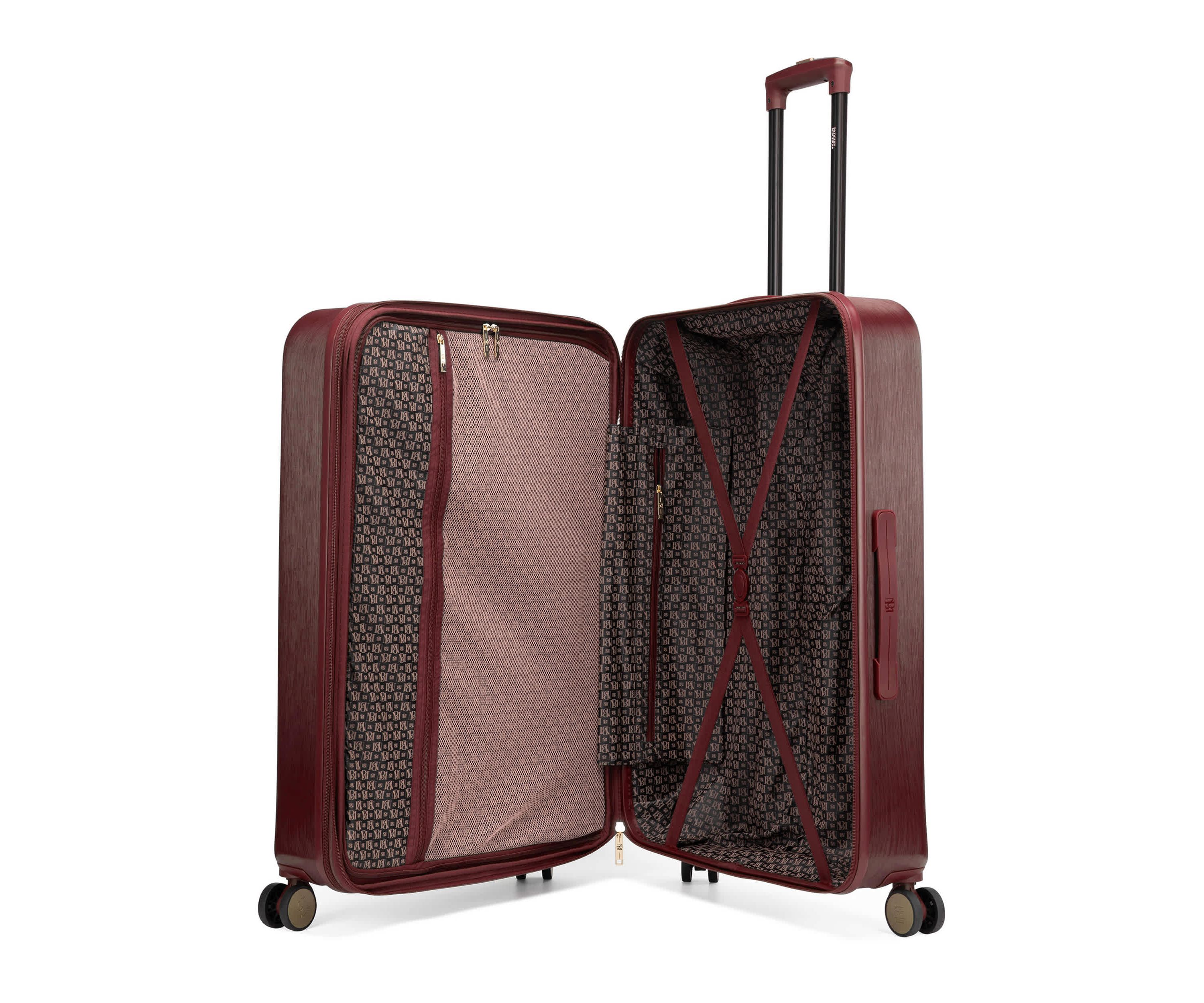 Diamond 3 Piece Expandable Spinner Luggage Set