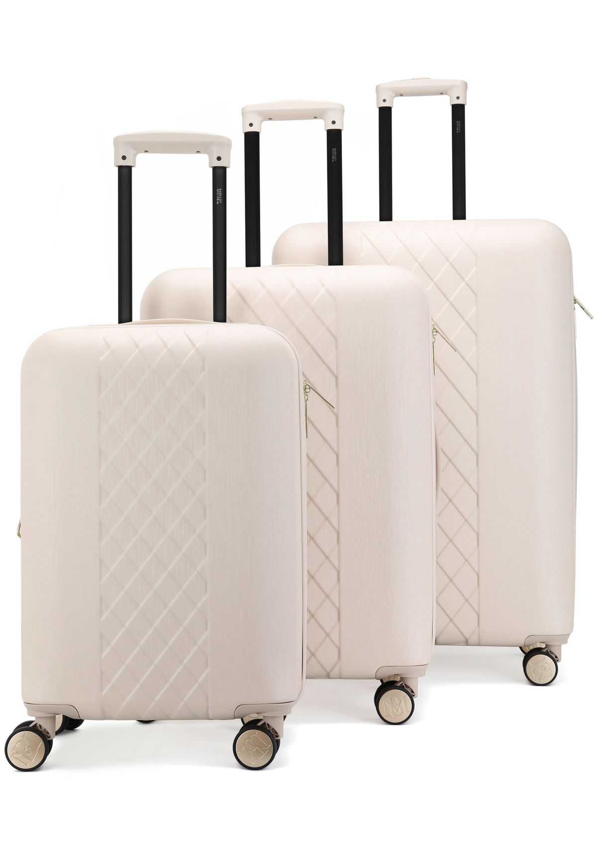 Diamond 3 Piece Expandable Luggage Set