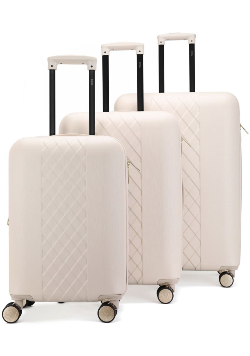 Diamond 3 Piece Expandable Luggage Set