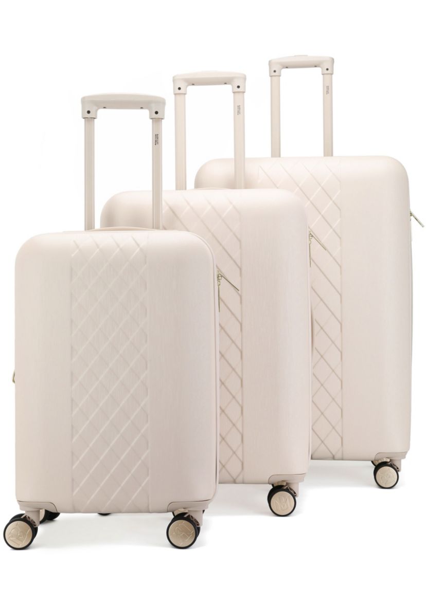 Diamond 3 Piece Expandable Luggage Set