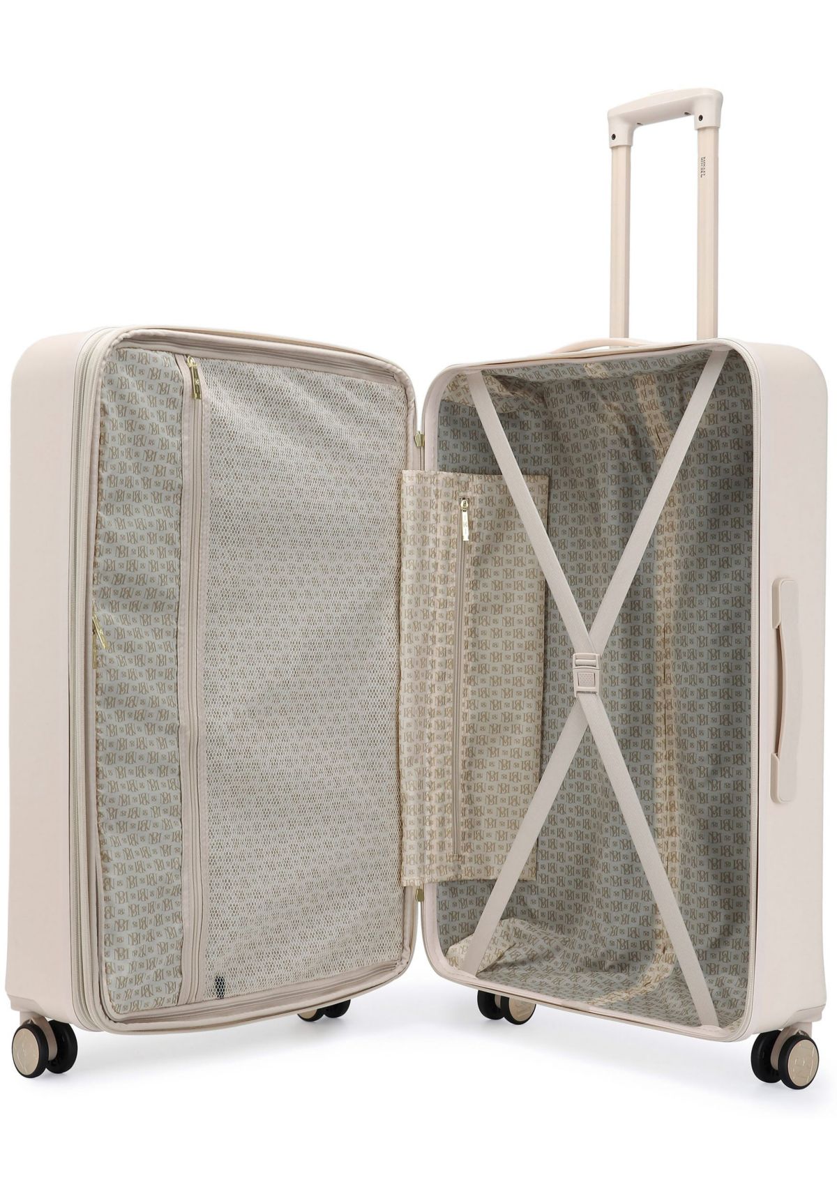 Diamond 3 Piece Expandable Luggage Set