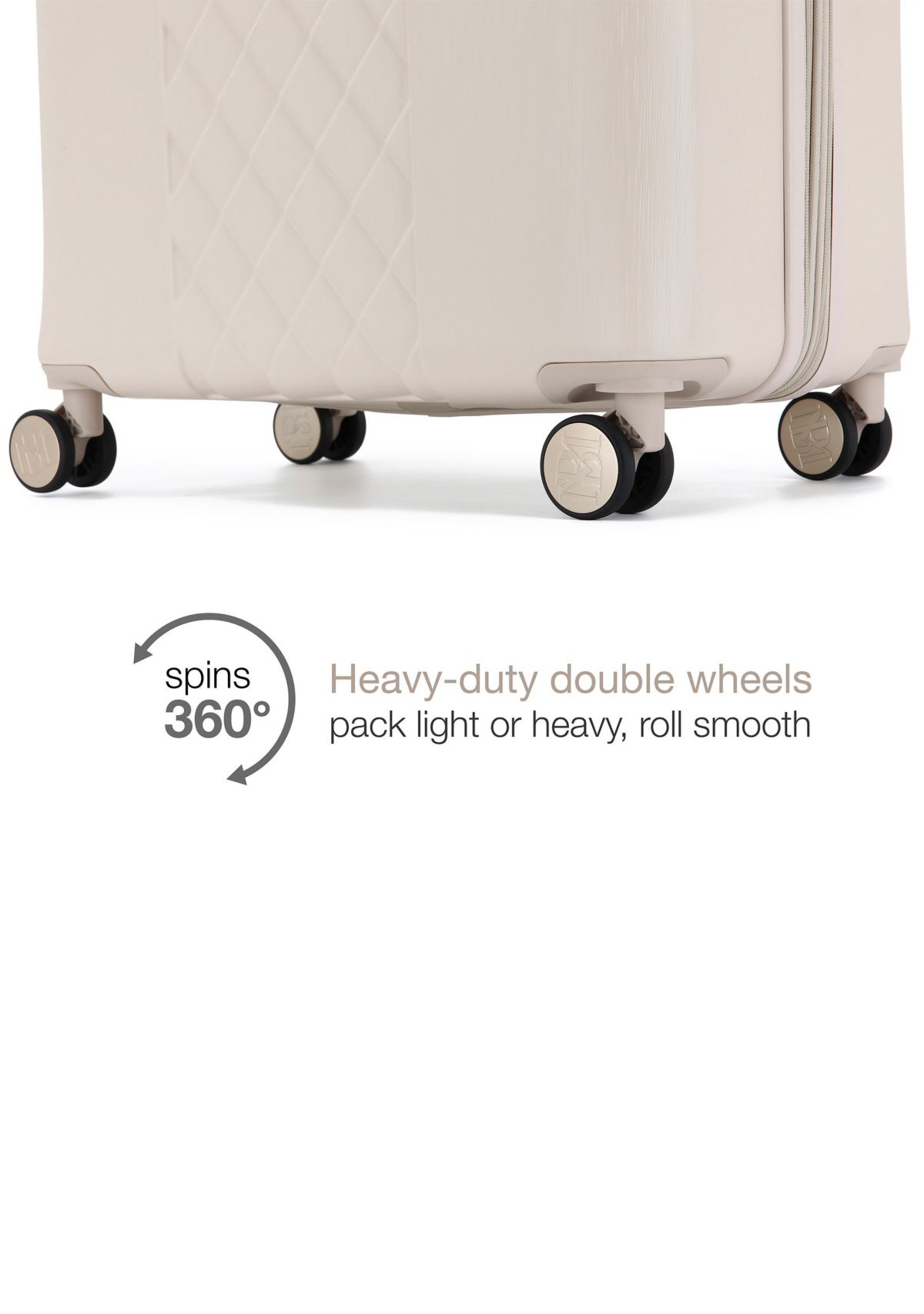 Diamond 3 Piece Expandable Luggage Set