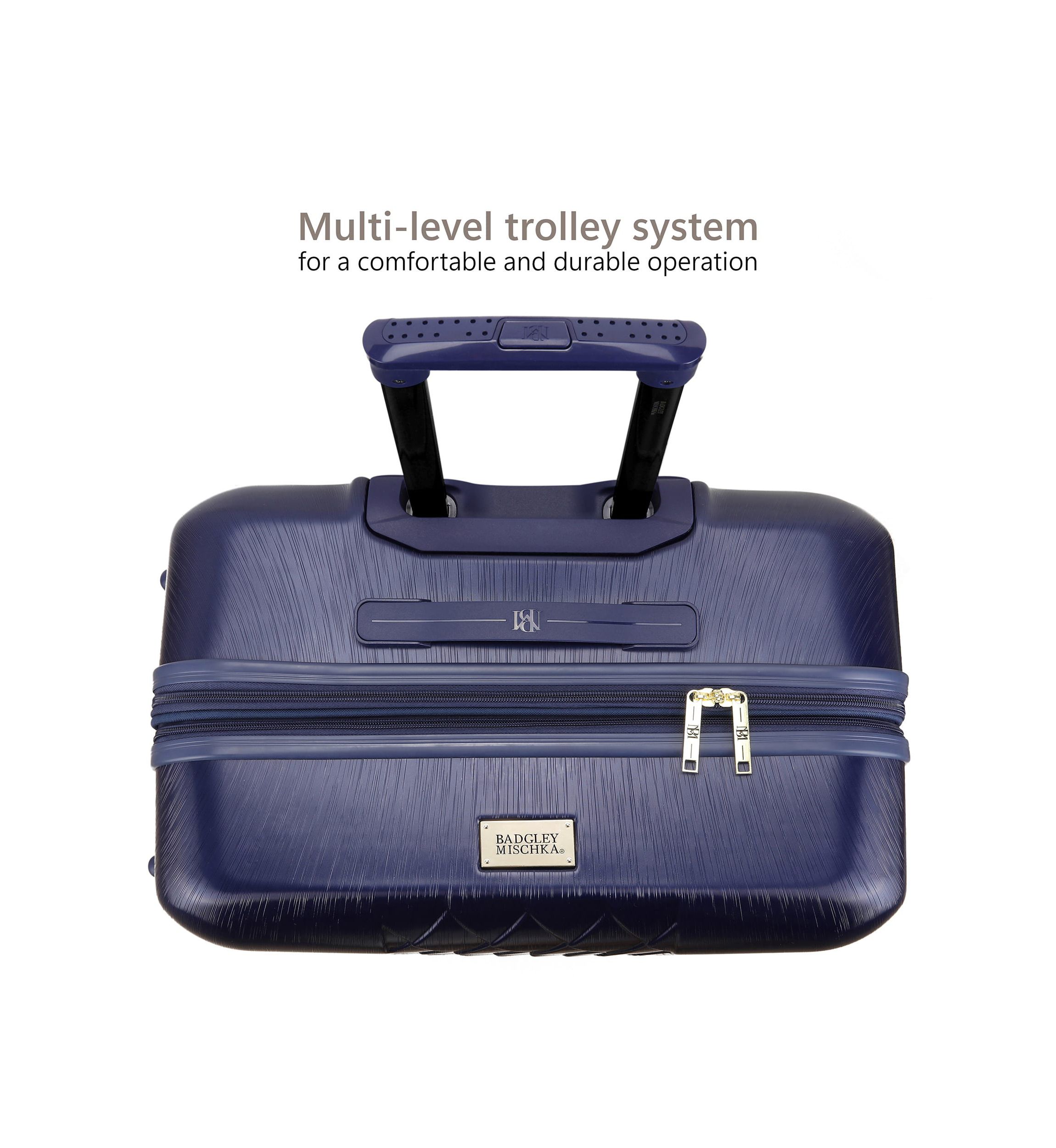 Diamond 3 Piece Expandable Luggage Set