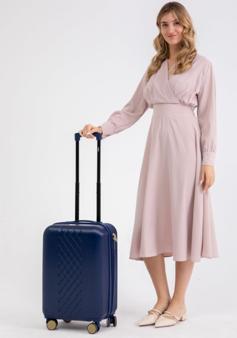 Diamond 3 Piece Expandable Luggage Set