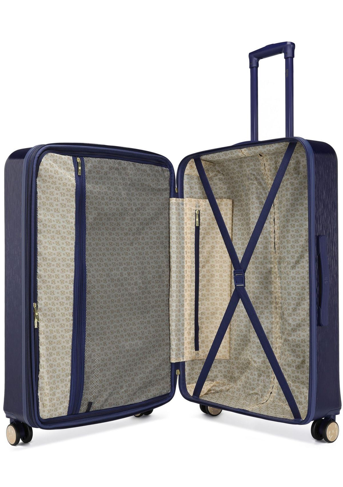 Diamond 3 Piece Expandable Luggage Set