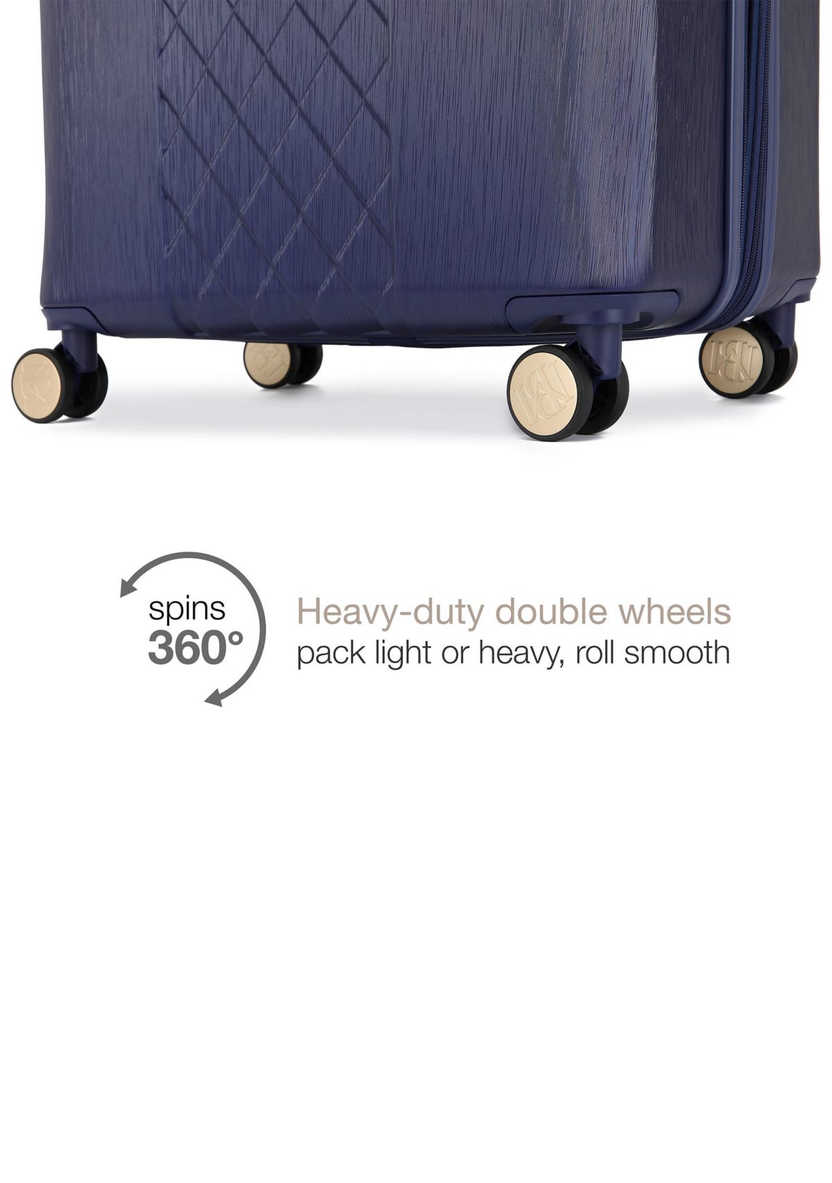 Diamond 3 Piece Expandable Luggage Set