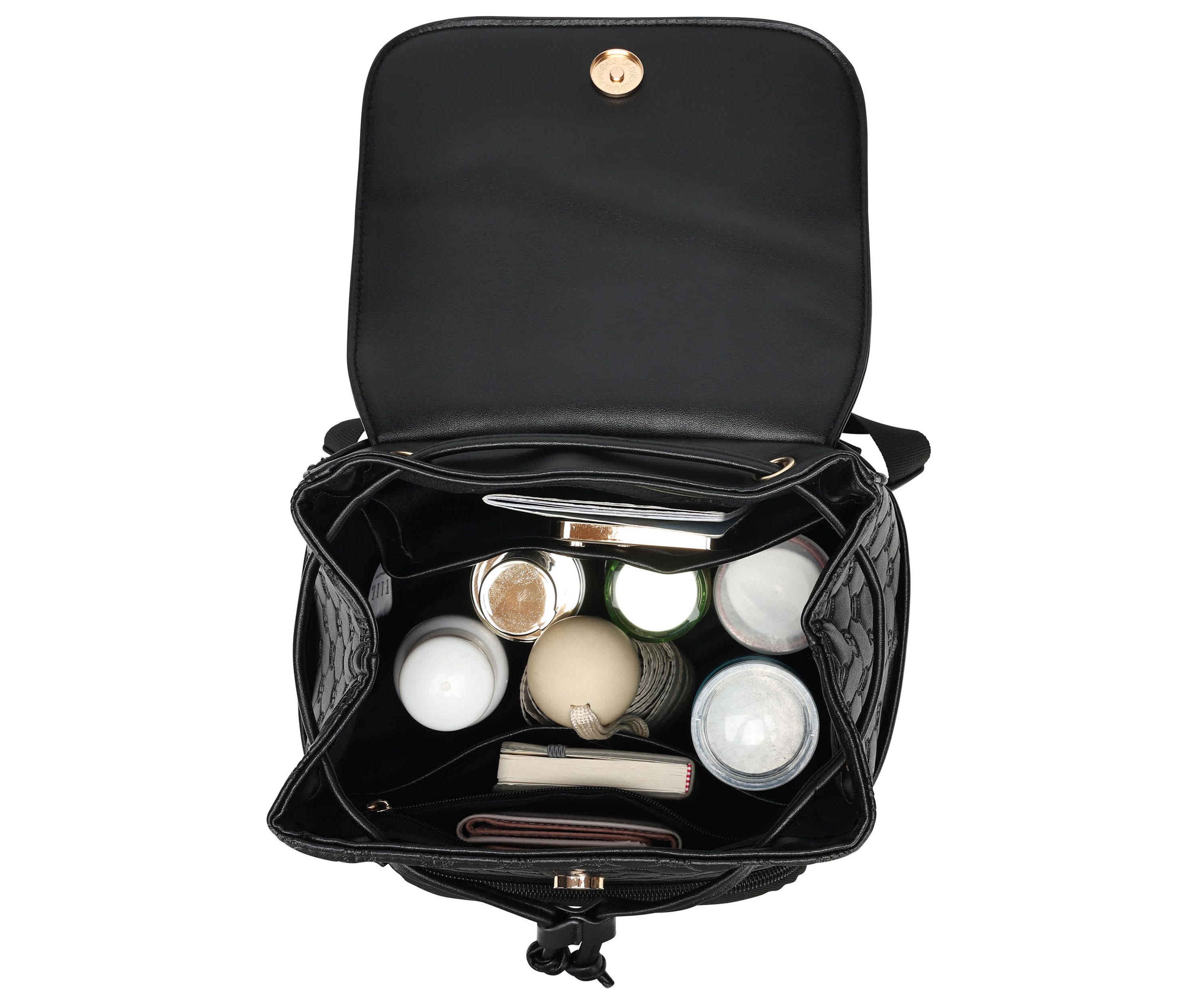 Compass 10L Vegan Leather Monogram Mini Backpack