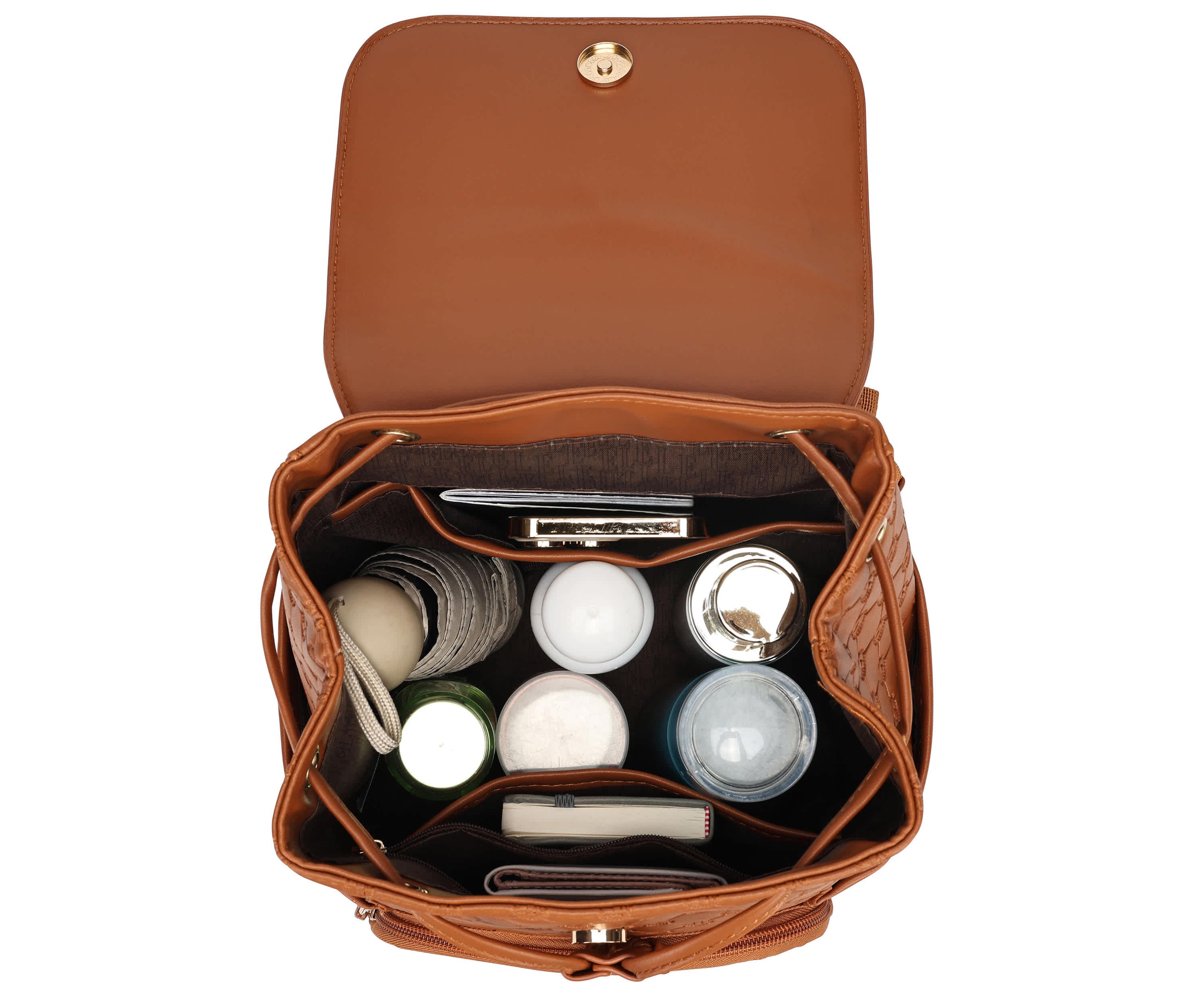 Compass 10L Vegan Leather Monogram Mini Backpack