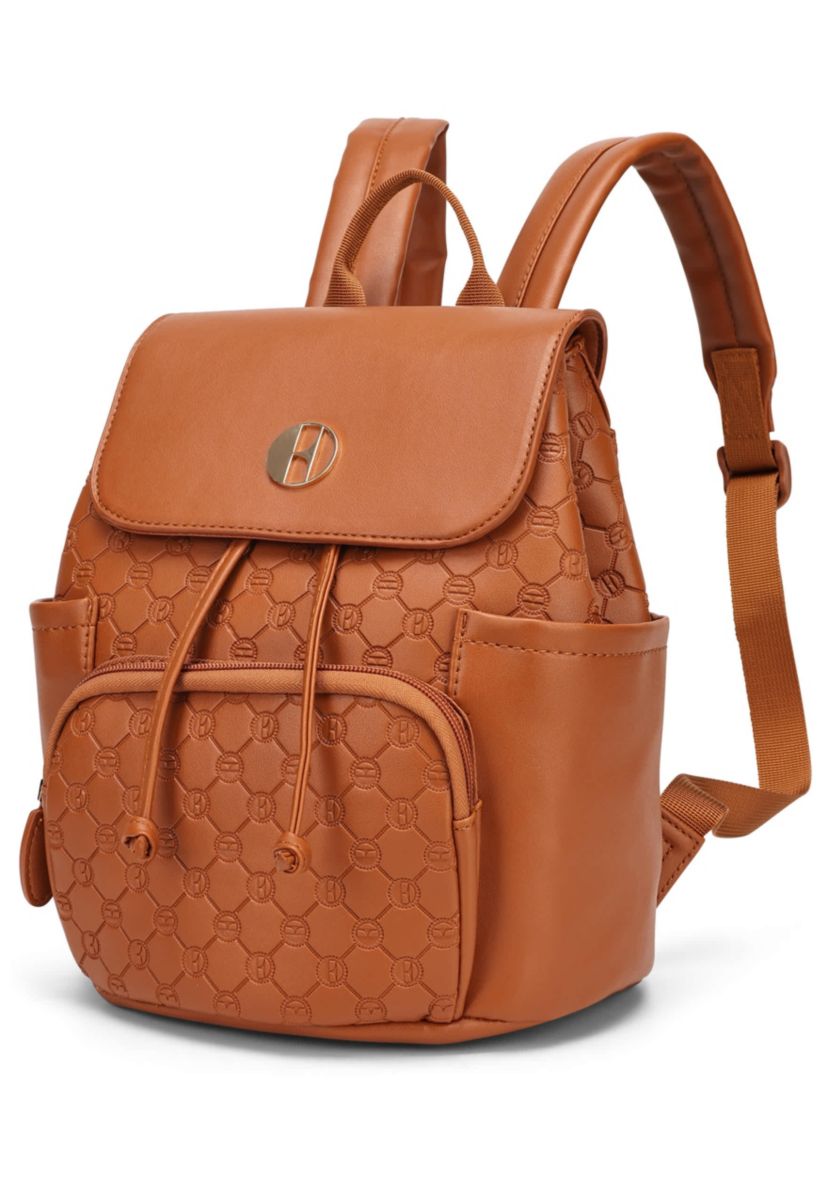 Compass 10L Vegan Leather Monogram Mini Backpack
