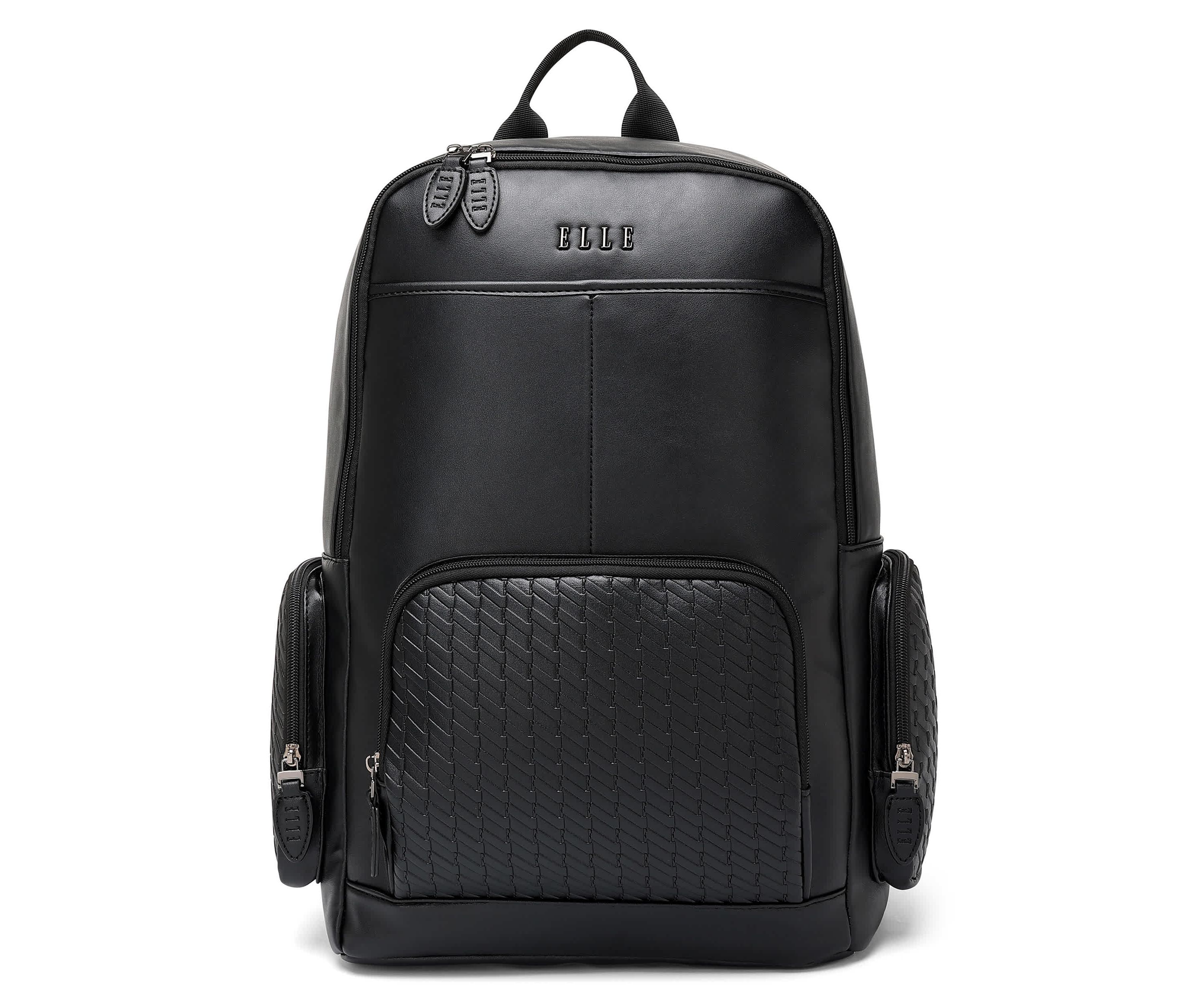 Leisure Luxe 27L Vegan Leather Backpack