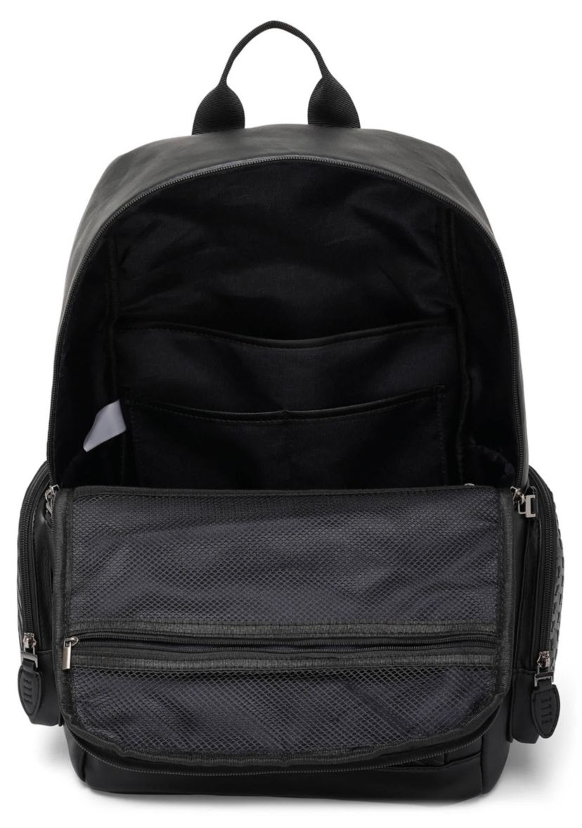 Leisure Luxe 27L Vegan Leather Backpack
