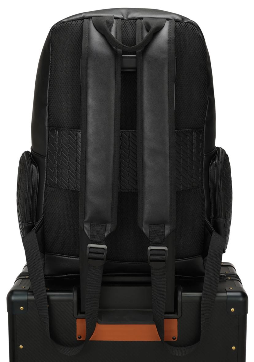 Leisure Luxe 27L Vegan Leather Backpack