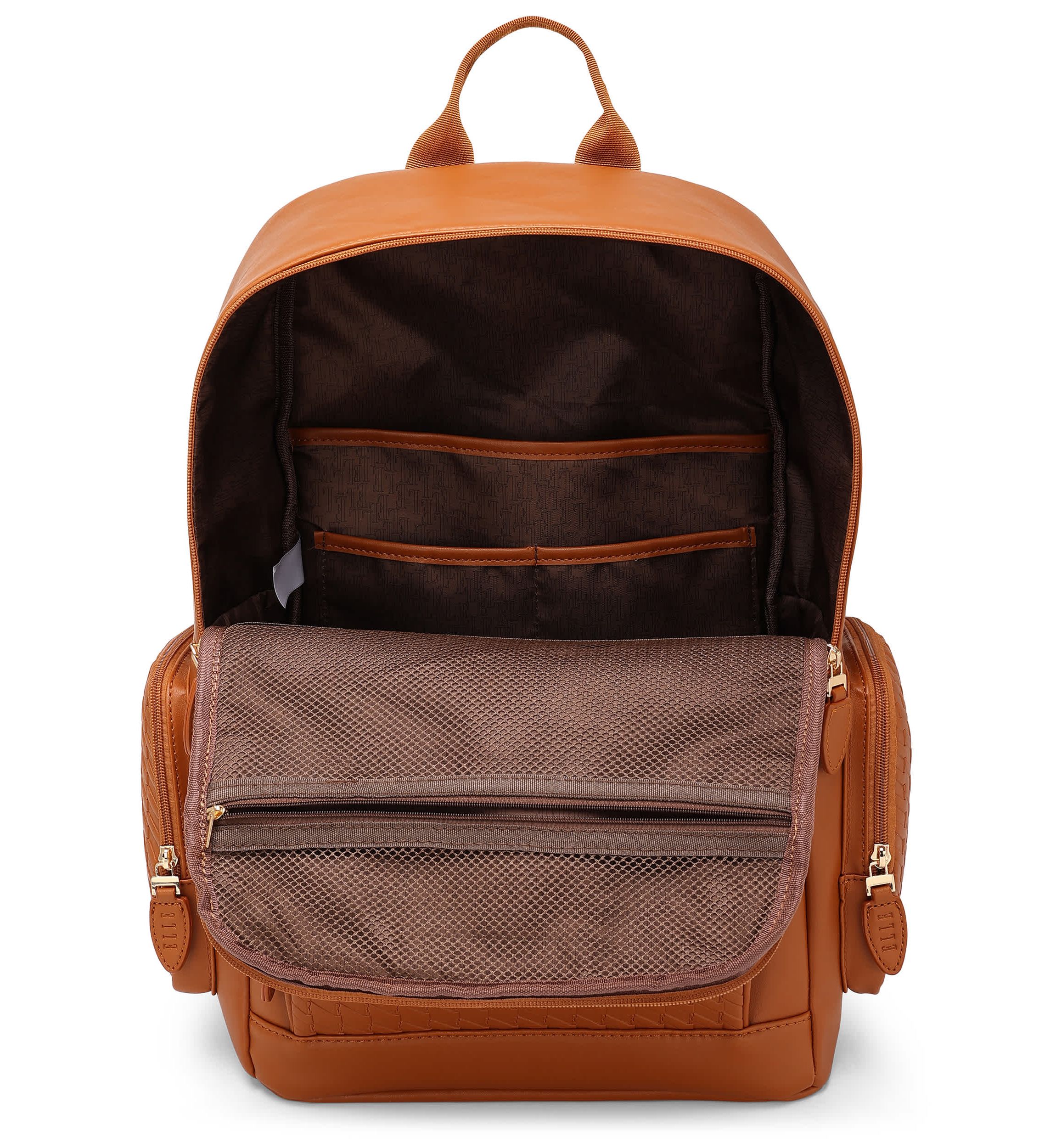Leisure Luxe 27L Vegan Leather Backpack