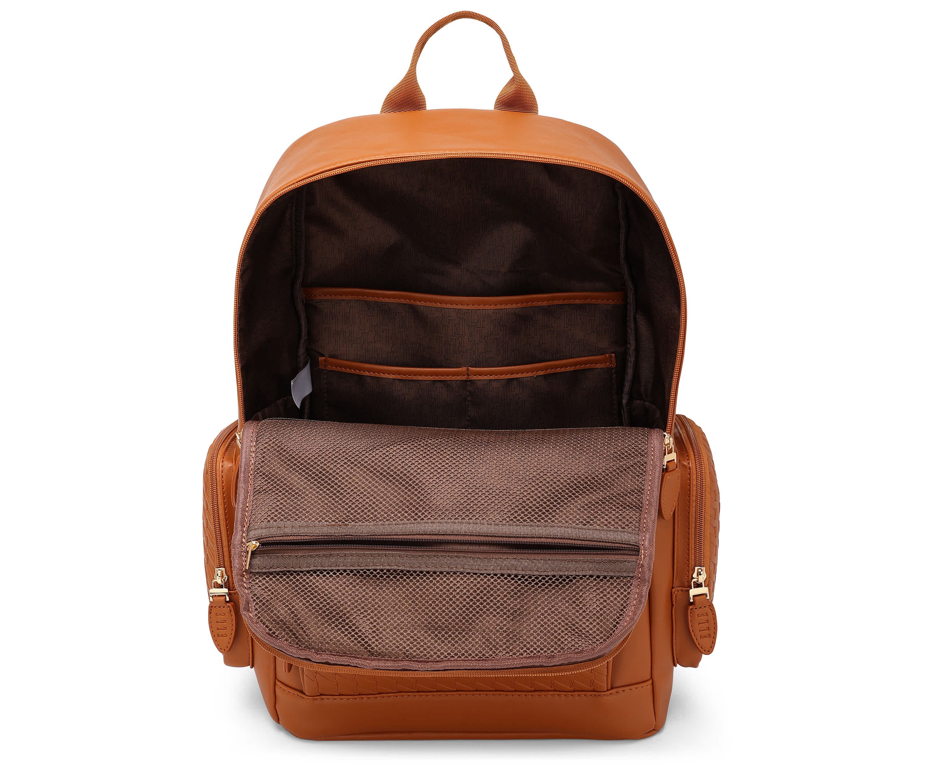 Leisure Luxe 27L Vegan Leather Backpack
