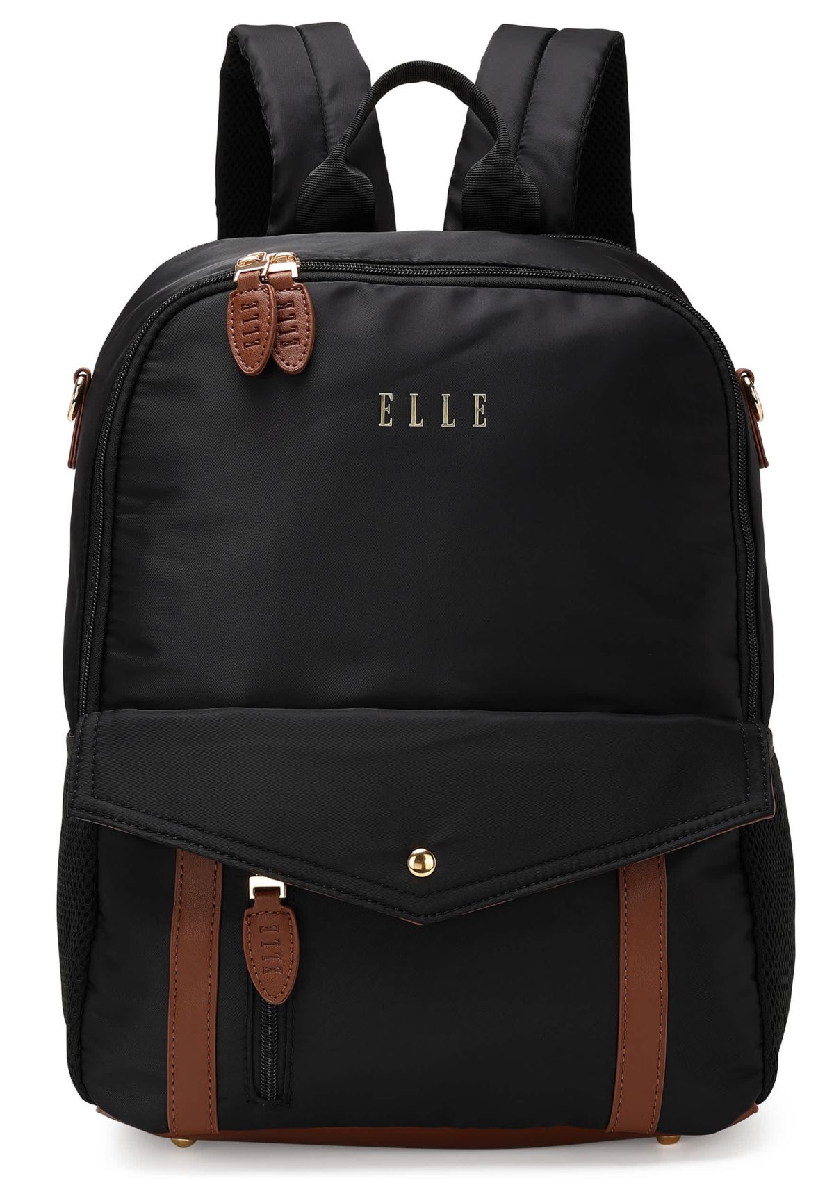 Luxe Journey 18L Twill and Vegan Leather Backpack