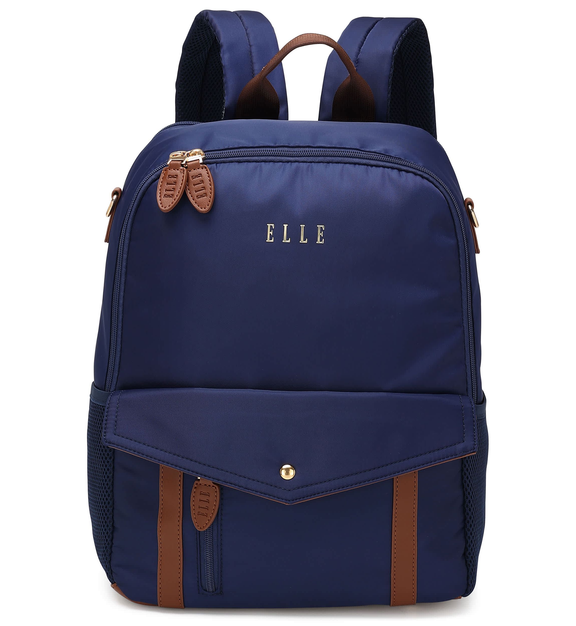 Luxe Journey 18L Twill and Vegan Leather Backpack
