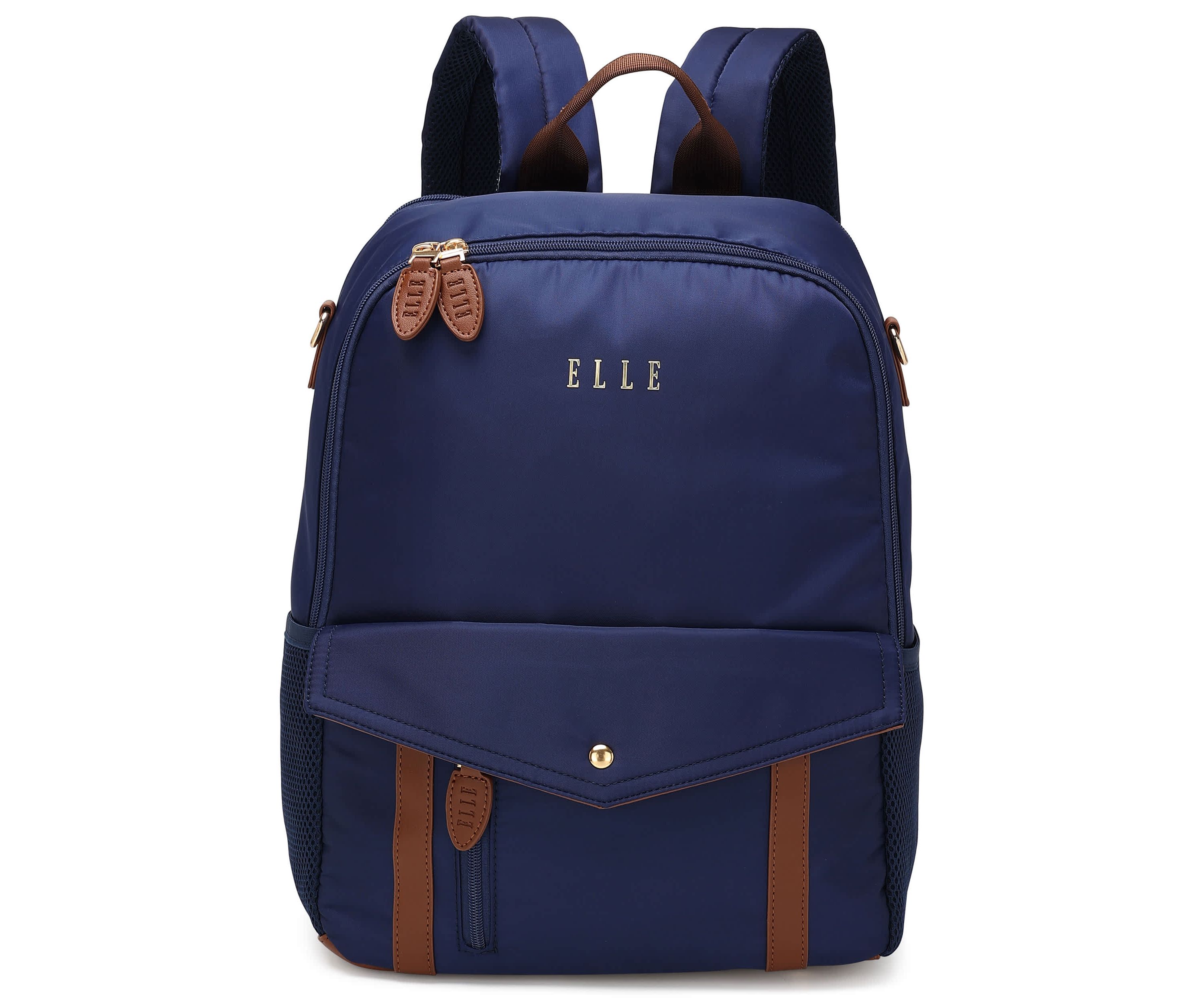 Luxe Journey 18L Twill and Vegan Leather Backpack