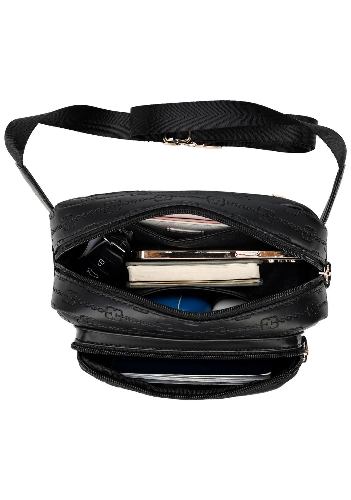 Eleganza 1.6L Vegan Leather Monogram Sling