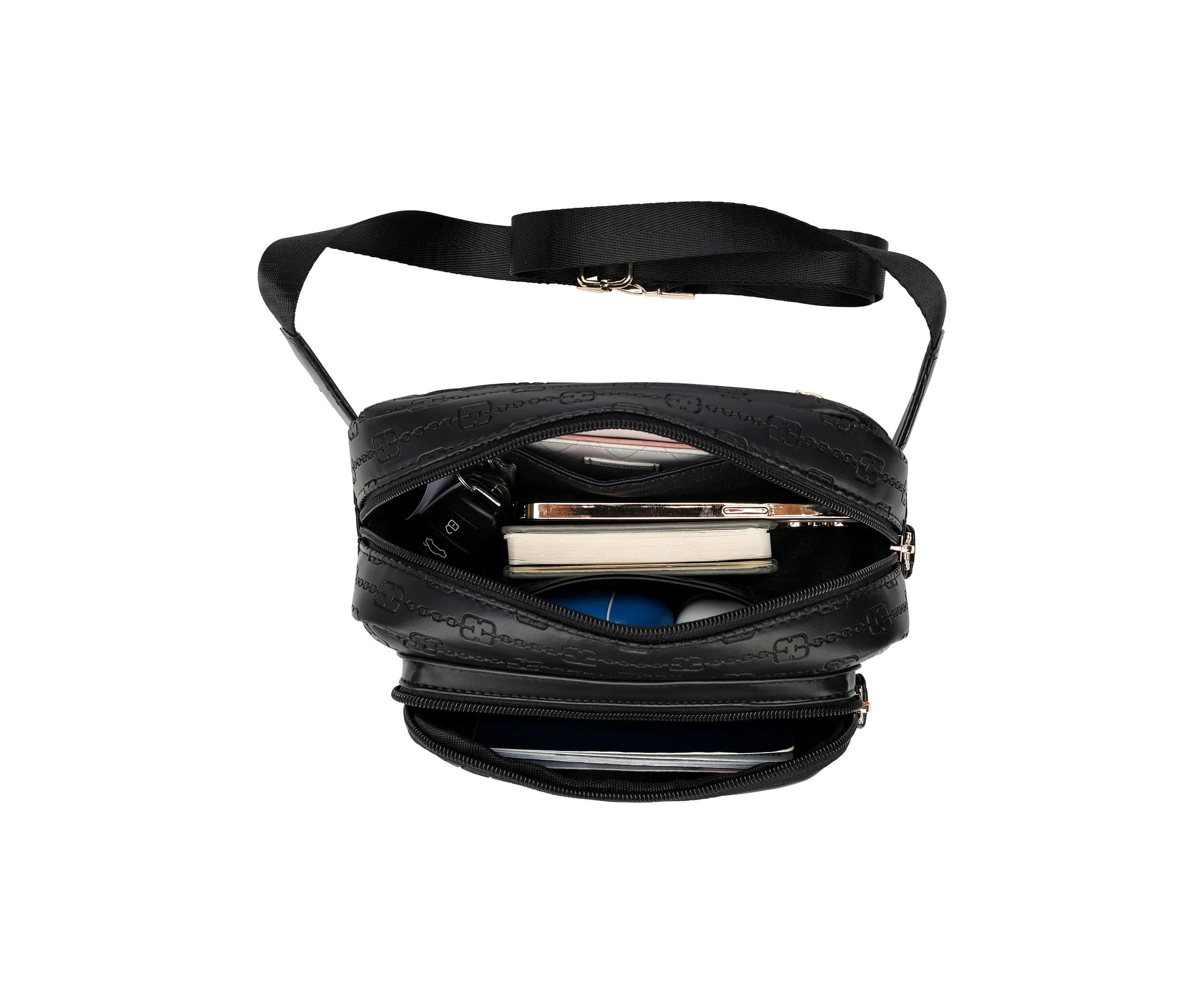 Eleganza 1.6L Vegan Leather Monogram Sling