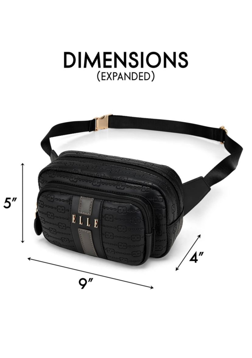 Eleganza 1.6L Vegan Leather Monogram Sling