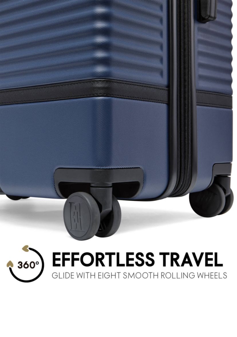 Belleville 3 Piece Expandable Retro Spinner Luggage Set