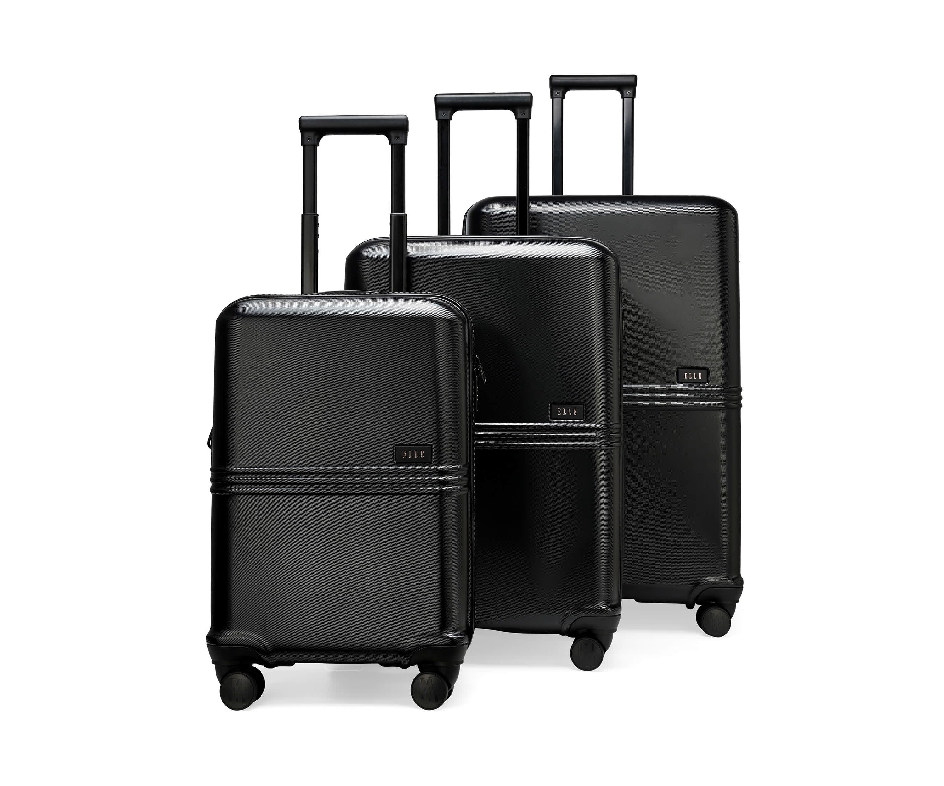 Expedition 3 Piece Expandable Polycarbonate Spinner Luggage Set