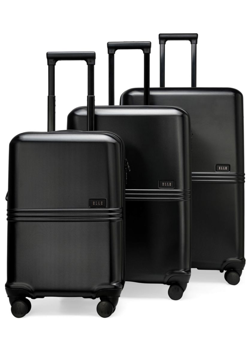 Expedition 3 Piece Expandable Polycarbonate Spinner Luggage Set