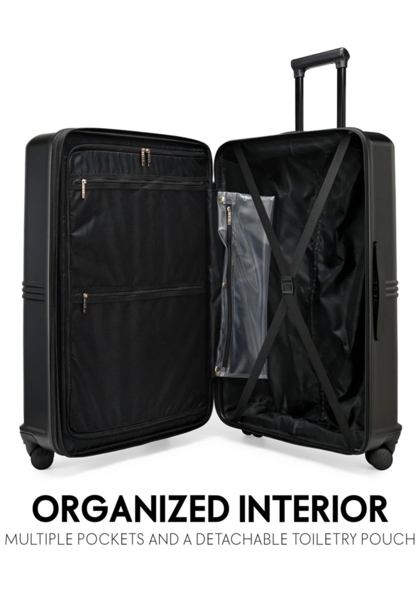 Expedition 3 Piece Expandable Polycarbonate Spinner Luggage Set